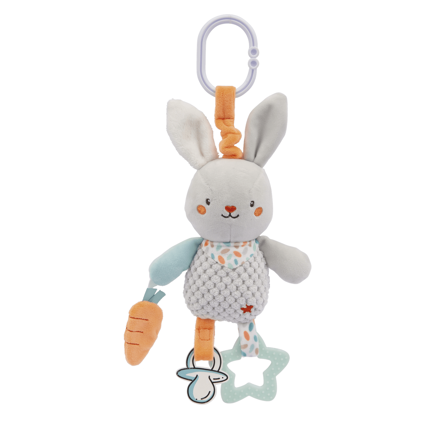 Sonaglino multiatt coniglio renè - BABY SMILE, BABY SMILE SOFT