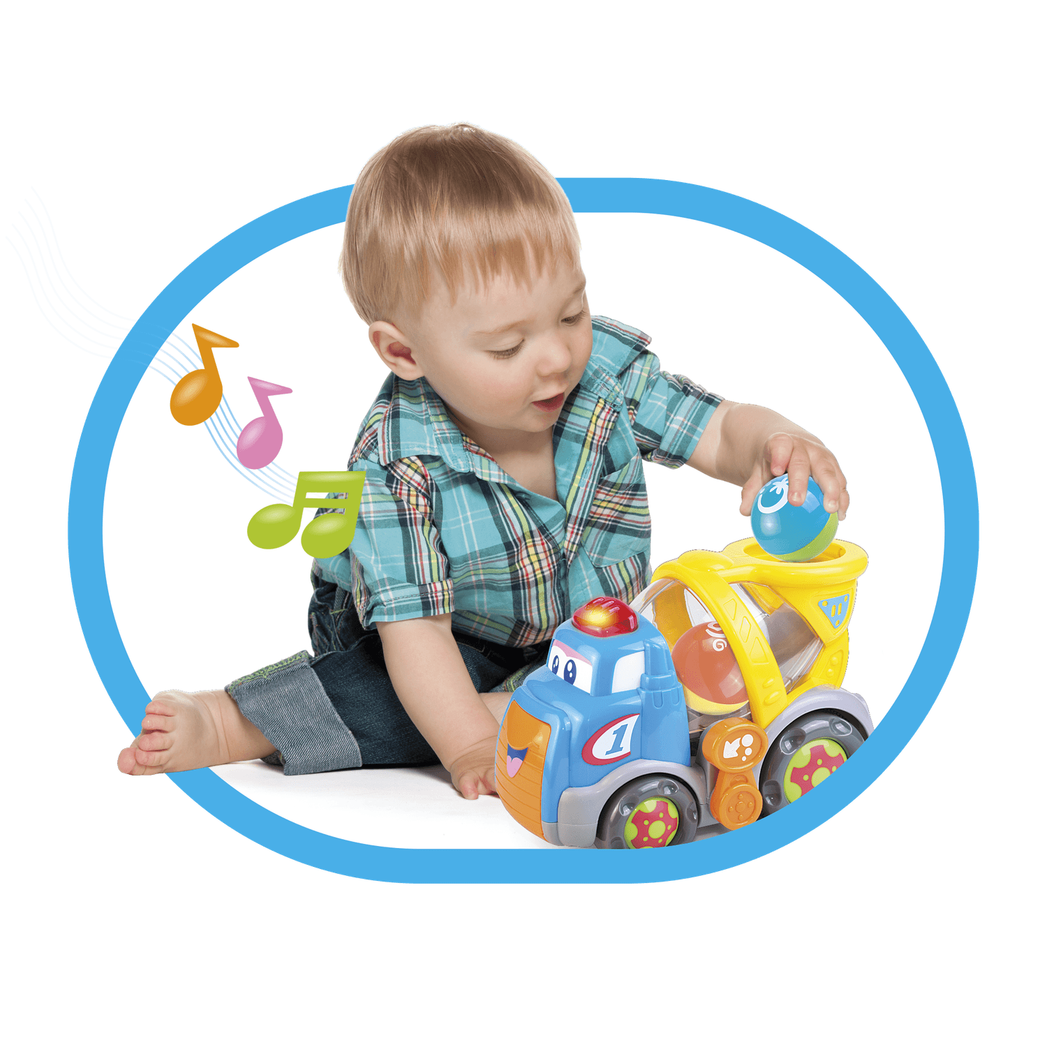 Betoniera lancia palline - BABY SMILE