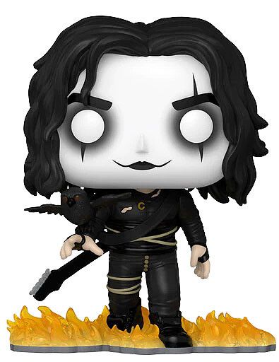 Funko pop the crow eric draven w/crow 1429 - FUNKO POP!