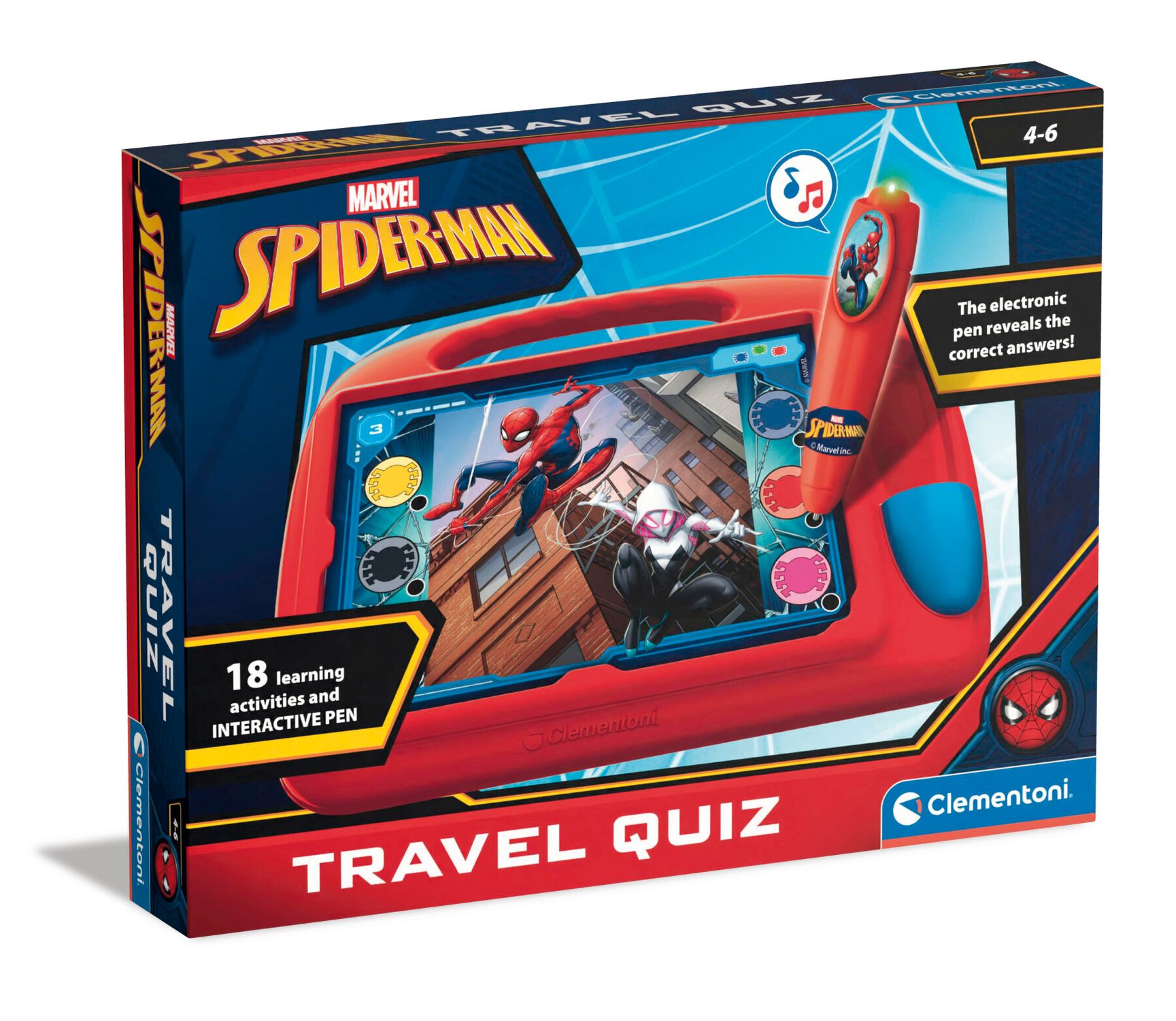 Sapientino travel quiz marvel spiderman - SAPIENTINO
