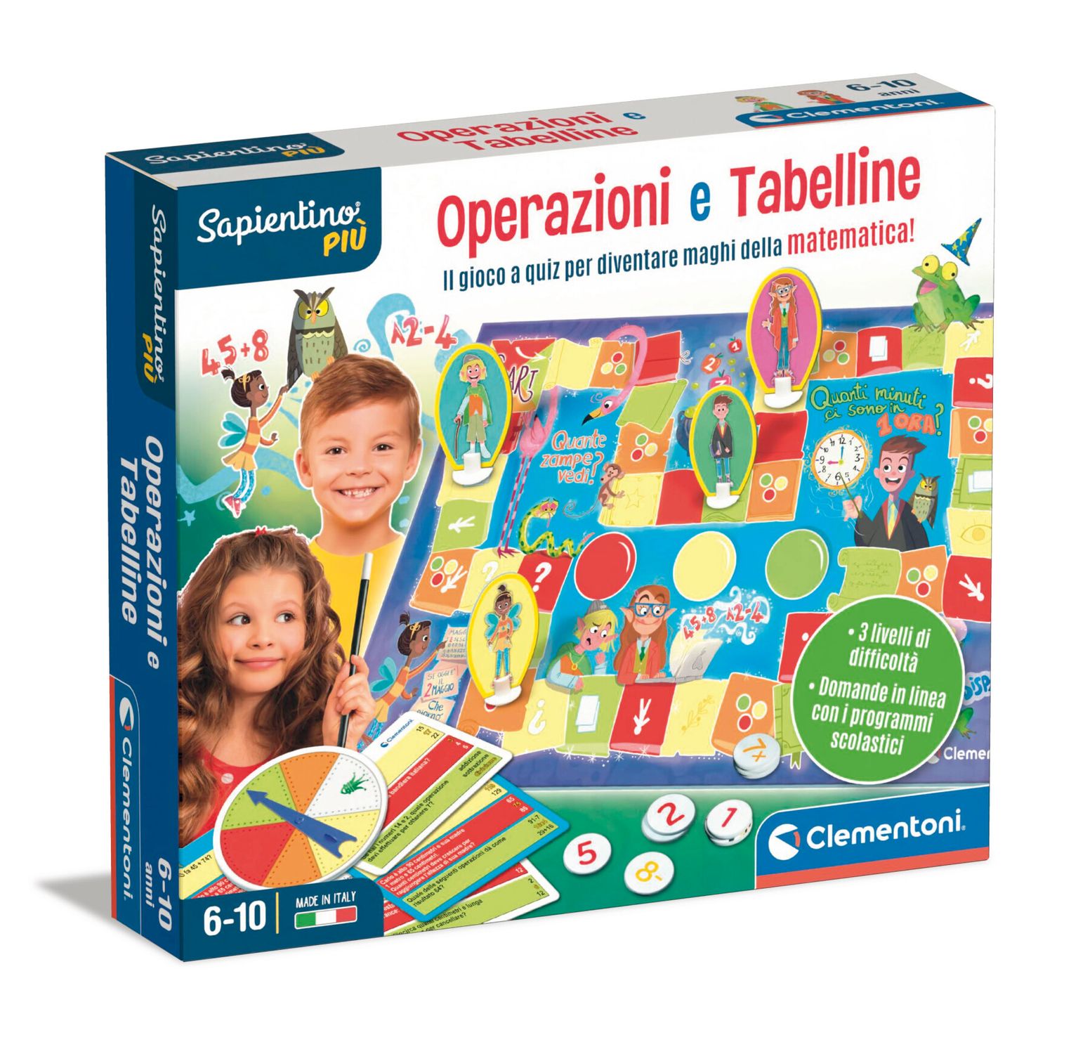 Sapientino più - operazioni e tabelline - SAPIENTINO