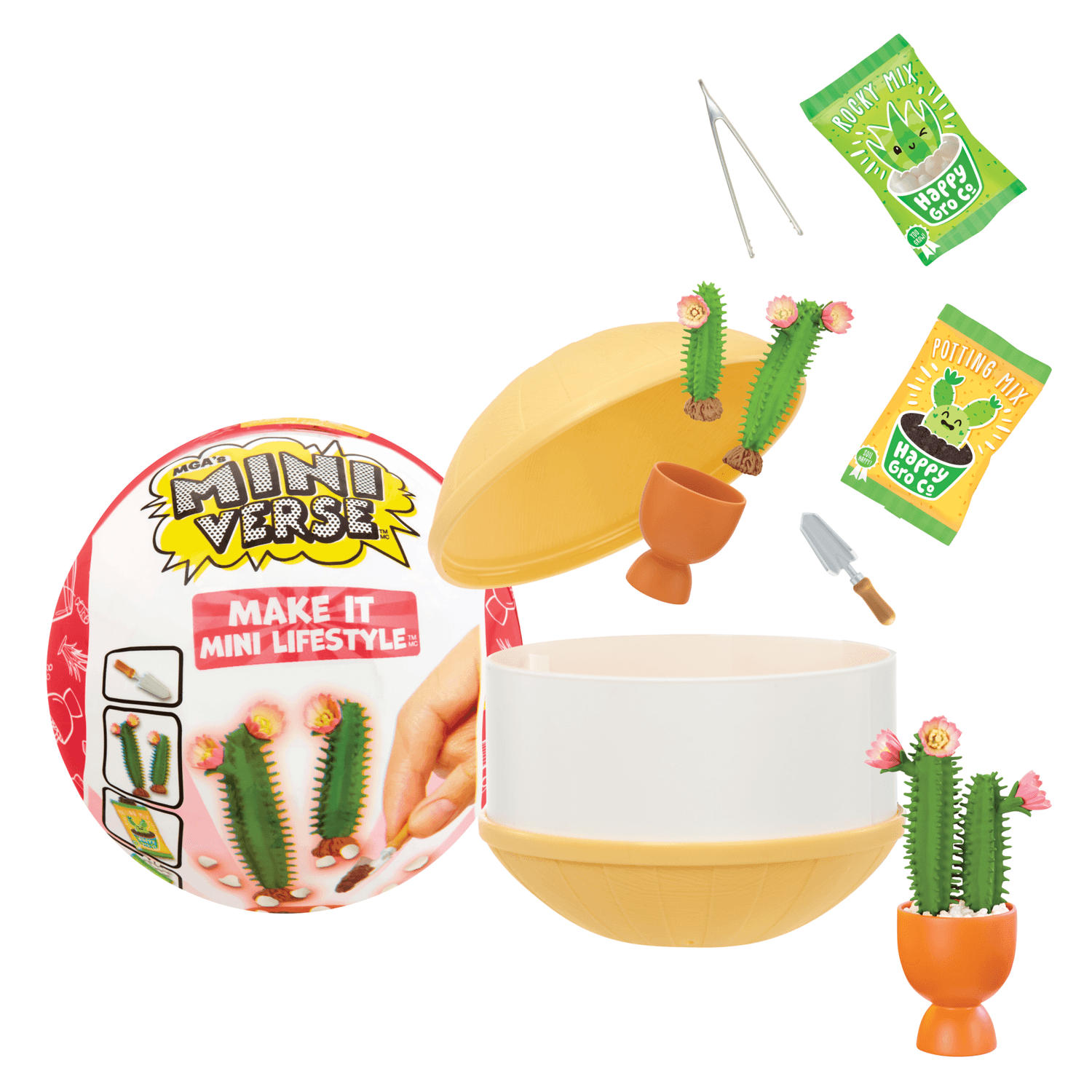 Make it mini lifestyle miniverse serie 1 di mga - set fai-da-te con repliche, confezione misteriosa e gioco in resina - MINIVERSE MGA