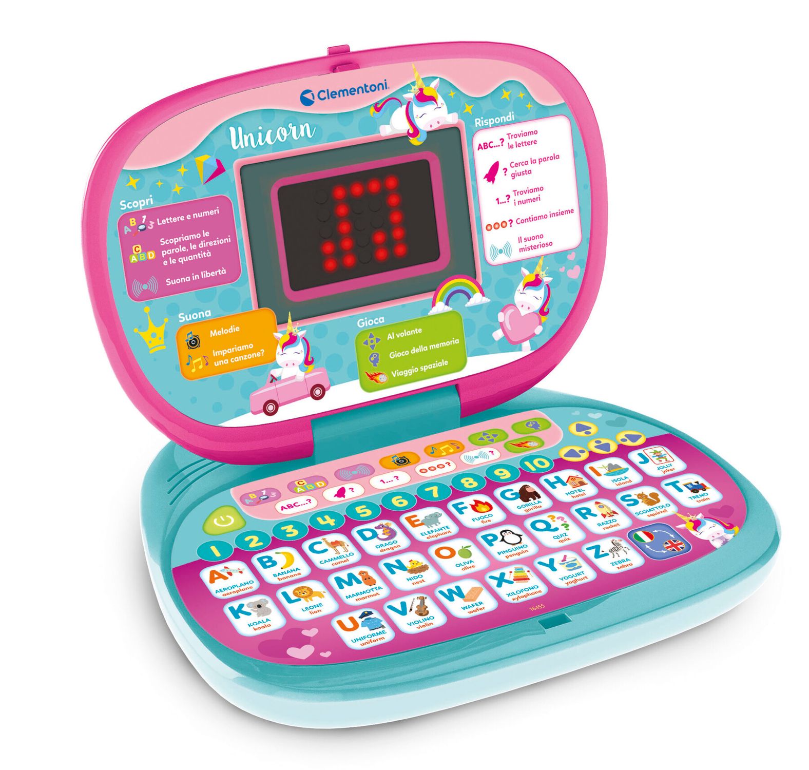 Dot primo laptop unicorn - CLEMENTONI