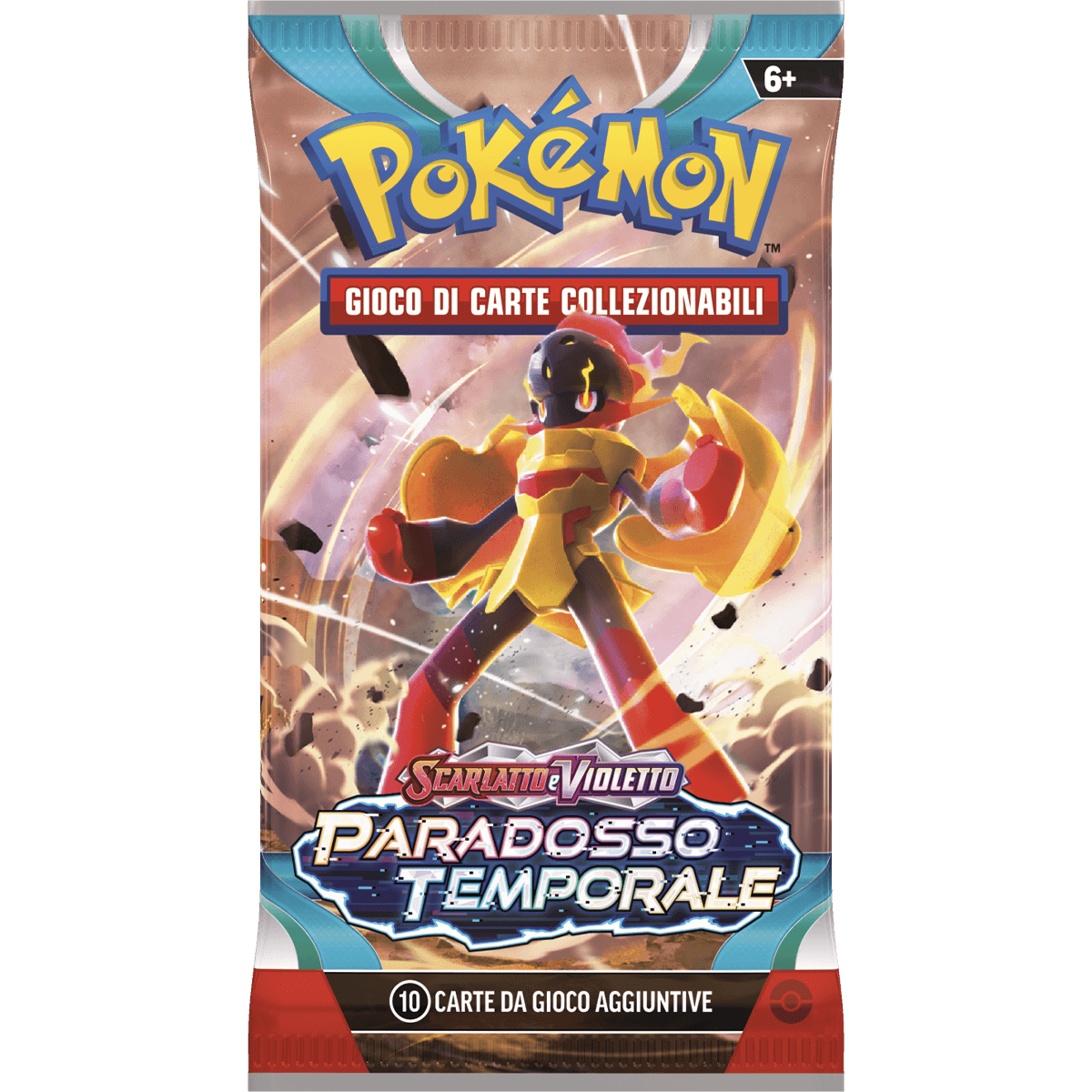 Pokémon scarlatto e violetto paradosso temporale busta 10 carte - POKEMON