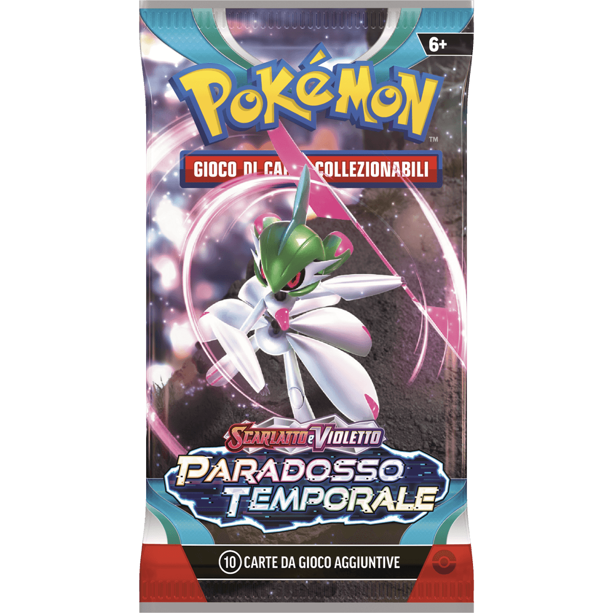 Pokémon scarlatto e violetto paradosso temporale busta 10 carte - POKEMON