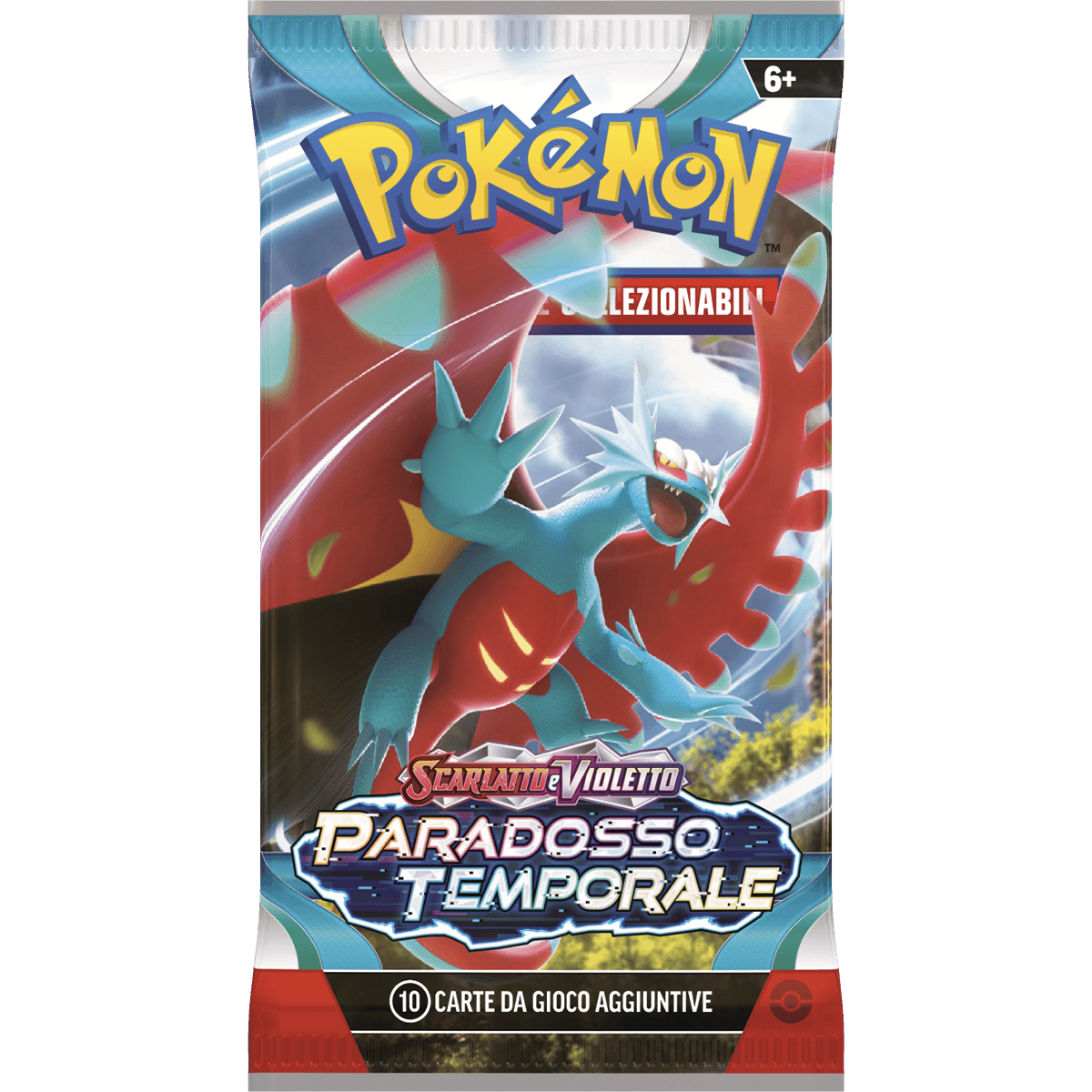 Pokémon scarlatto e violetto paradosso temporale busta 10 carte - POKEMON