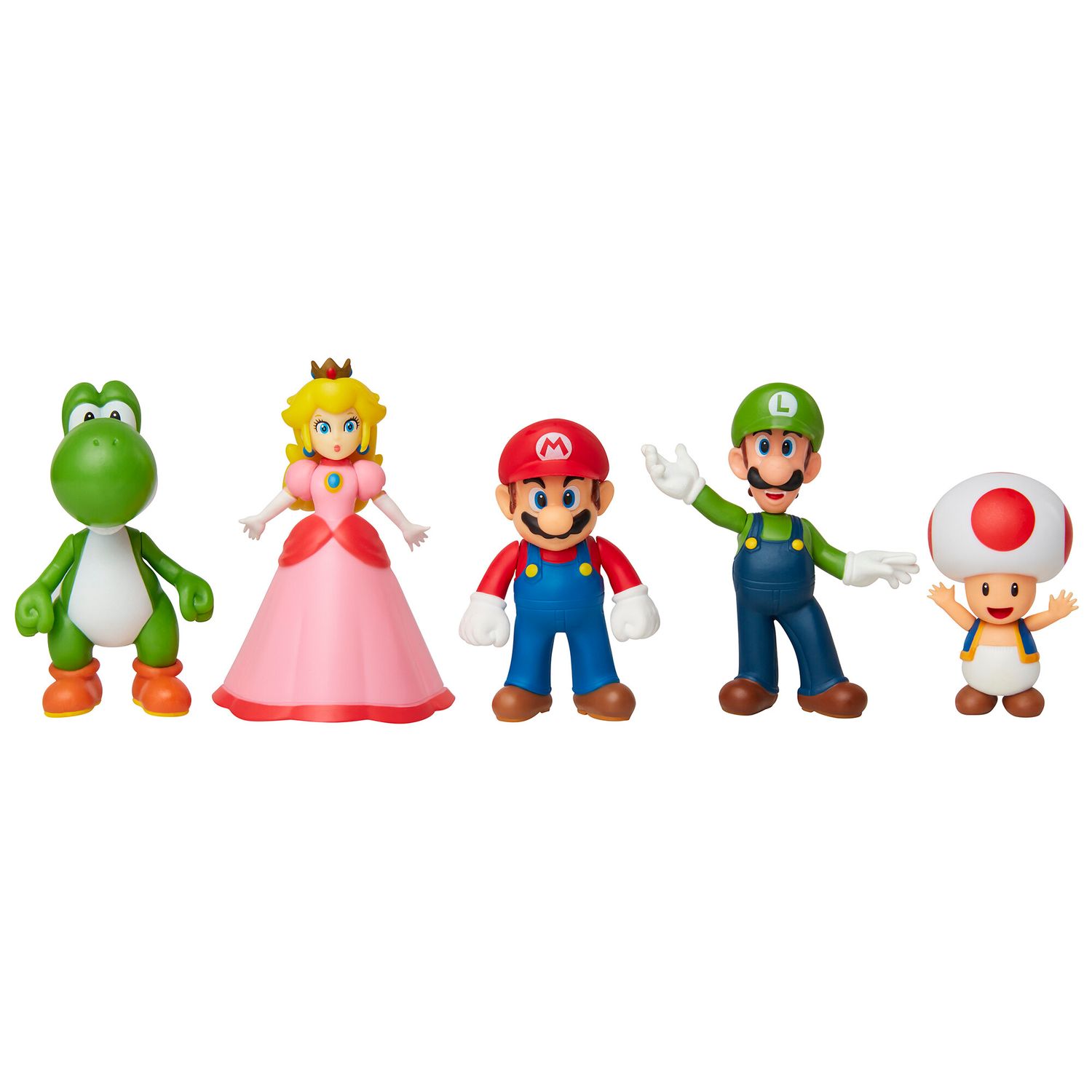 Super mario pack da 5 personaggi articolati estremamente dettagliati - Super Mario
