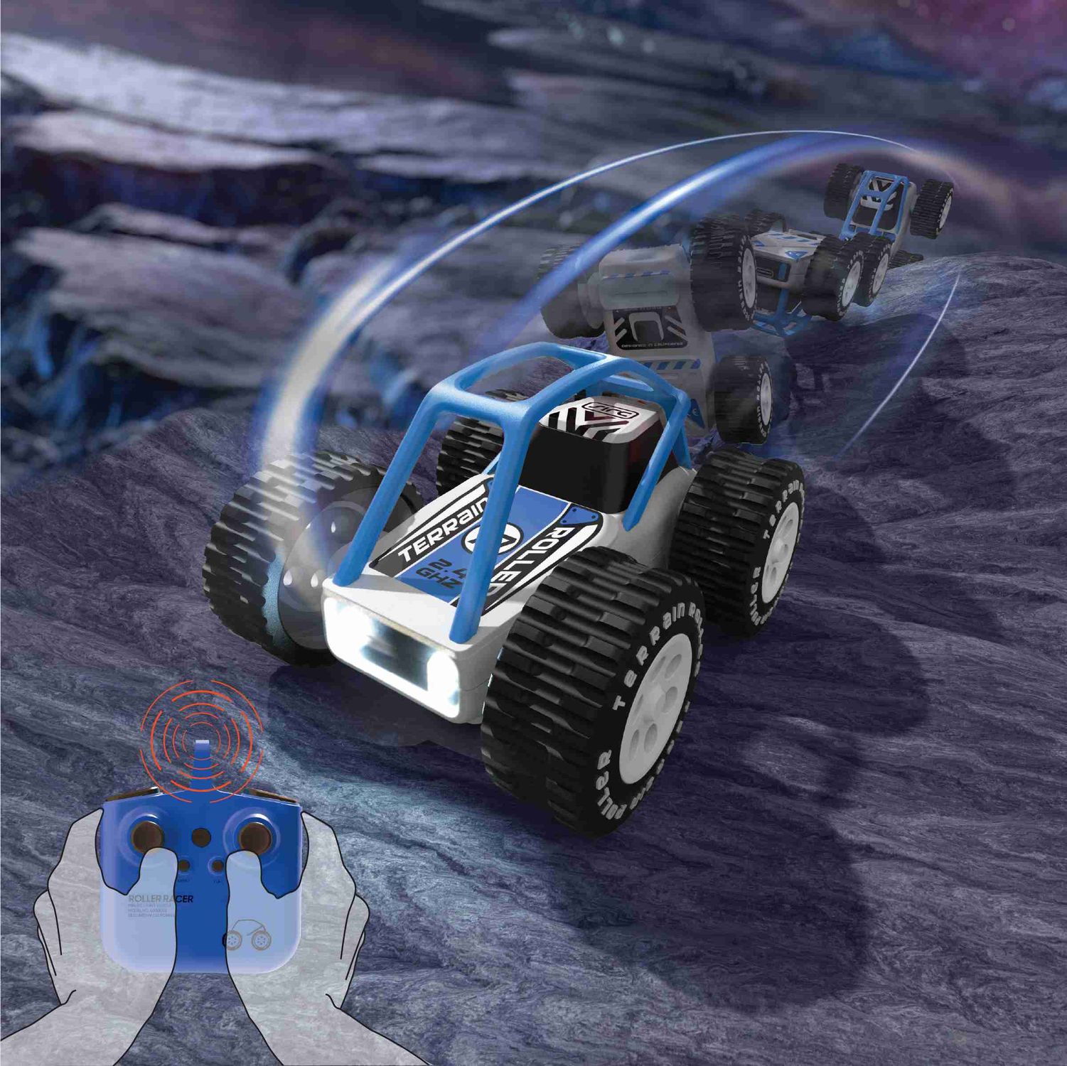 Toy rc xtreme roll cage rechargeable - Sharper Image