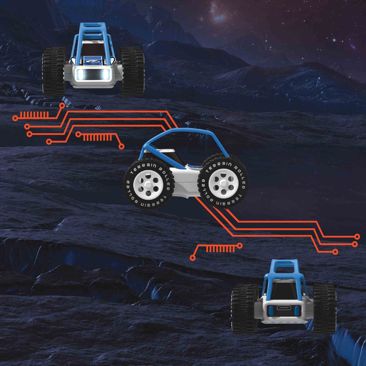 Toy rc xtreme roll cage rechargeable - Sharper Image