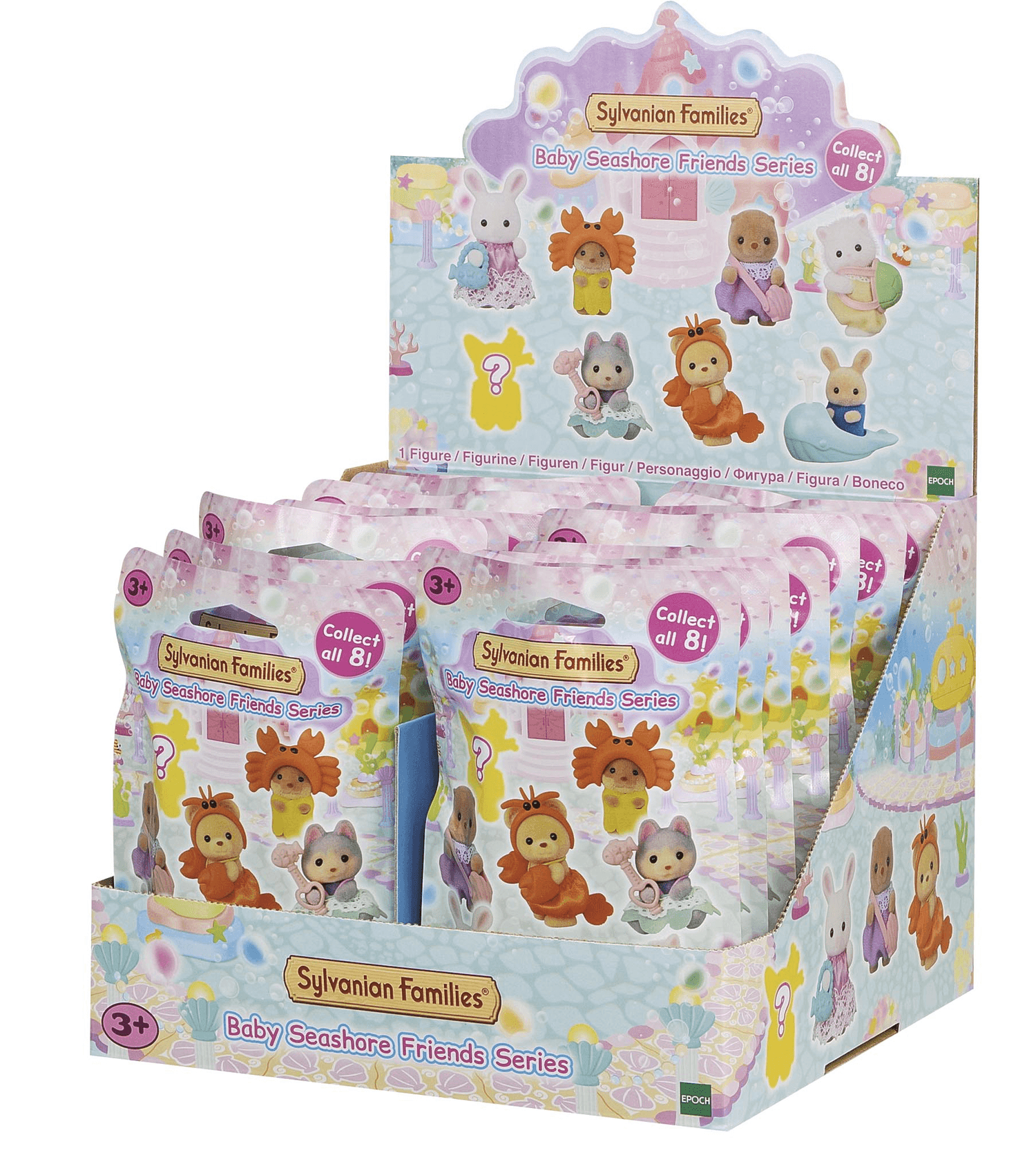 Sylvanian families - personaggi collezionabili - bustine baby - serie bebè amici del mare - SYLVANIAN FAMILIES