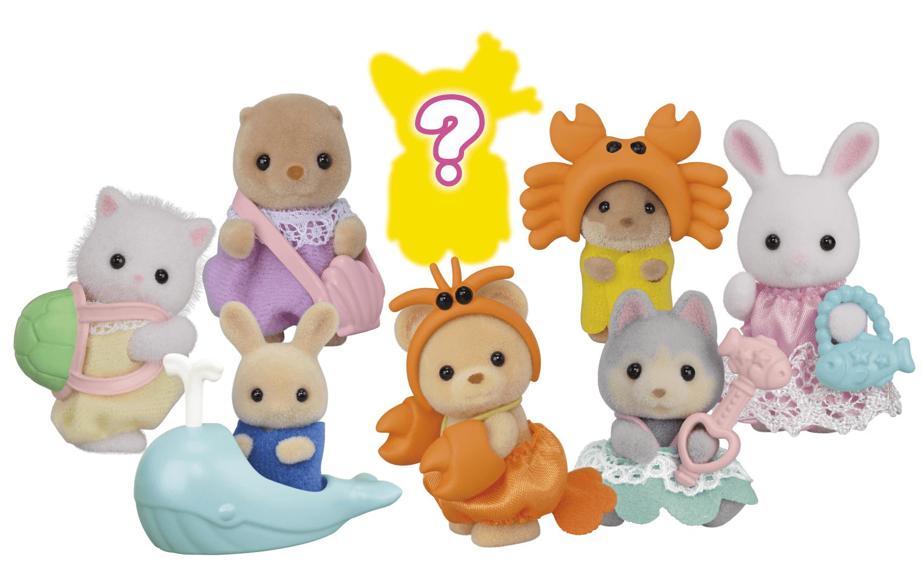 Sylvanian families - personaggi collezionabili - bustine baby - serie bebè amici del mare - SYLVANIAN FAMILIES