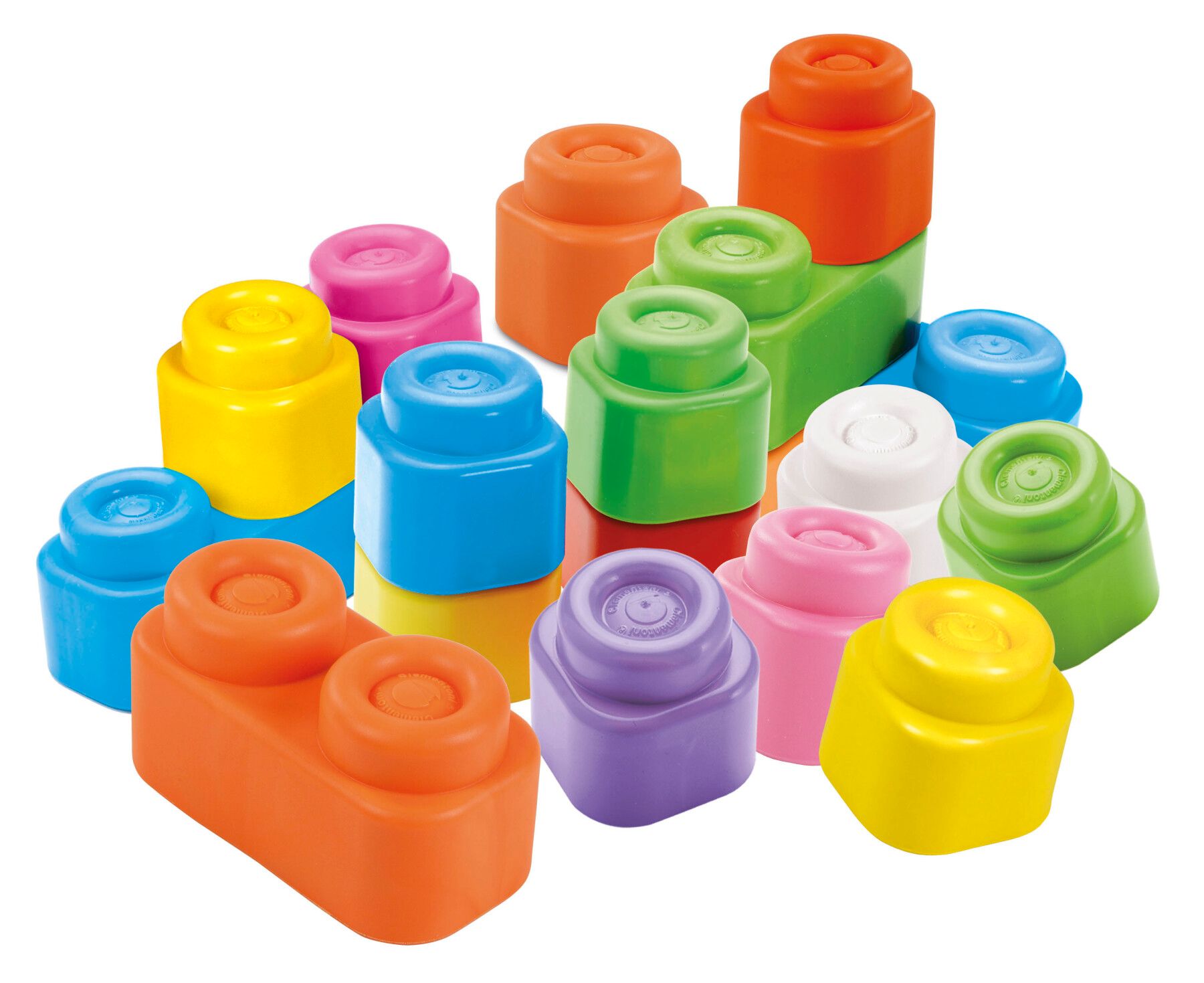 Soft clemmy - sacca 20 mattoncini - CLEMENTONI