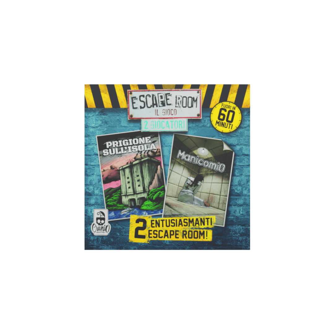 Escape room 2 giocatori, gioco da tavolo, 14+, gioco escape room per tutti, cc272 - CRANIO CREATIONS