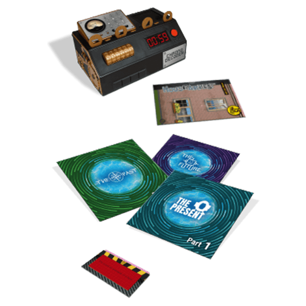 Escape room viaggio nel tempo, gioco da tavolo, 10+, gioco escape room per tutti, cc479 - CRANIO CREATIONS