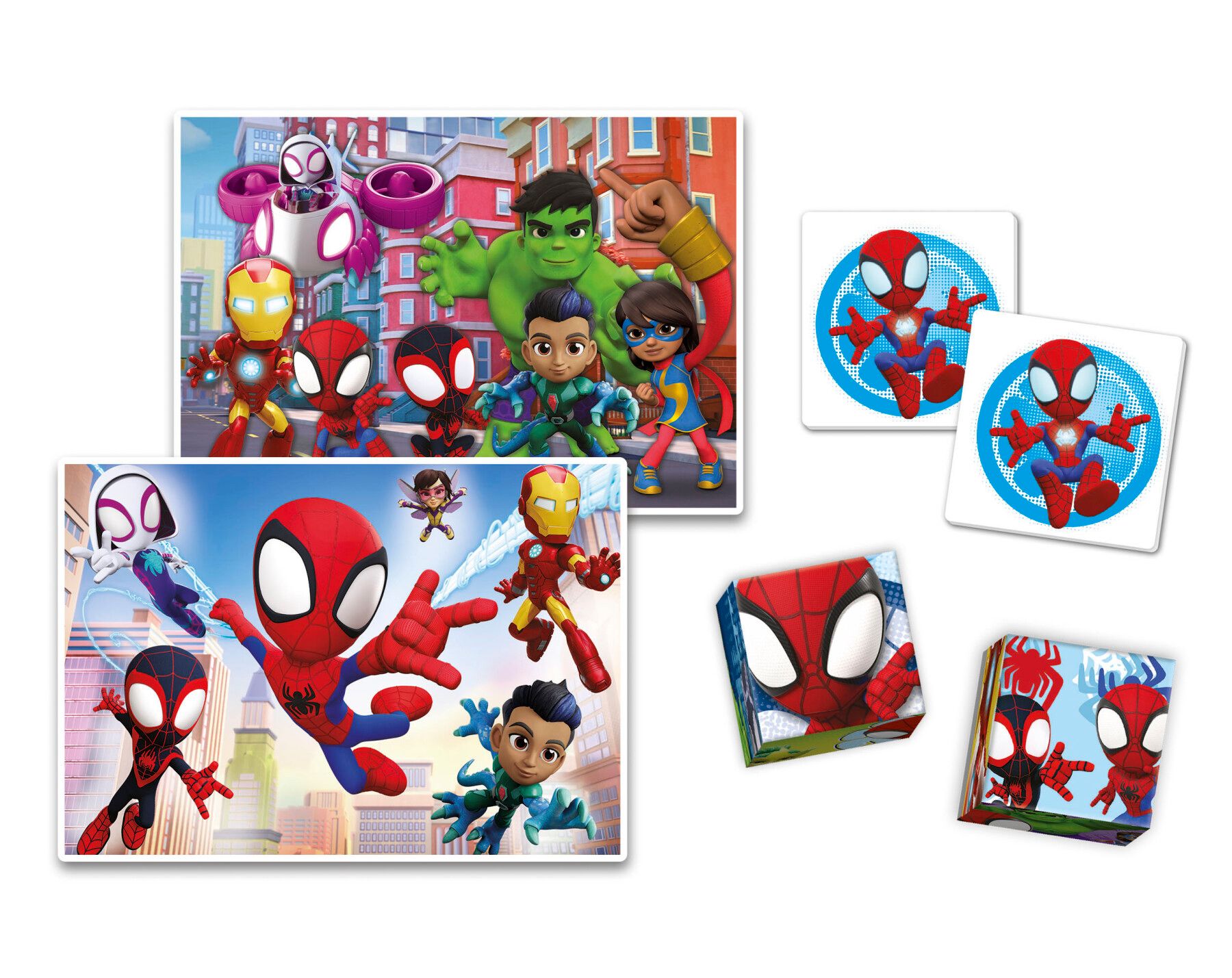 Edukit 4 in 1 marvel spidey and friends - CLEMENTONI