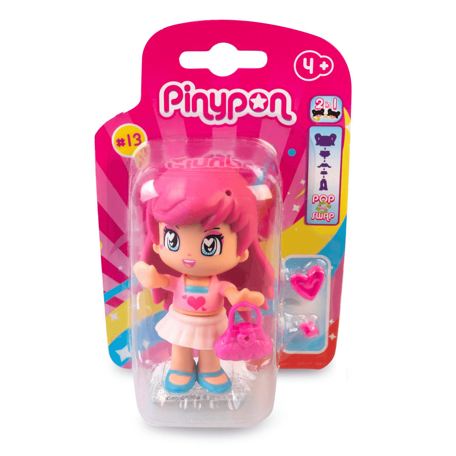 Personaggi pinypon serie 13, personaggio pinypon con accessori; - PINYPON