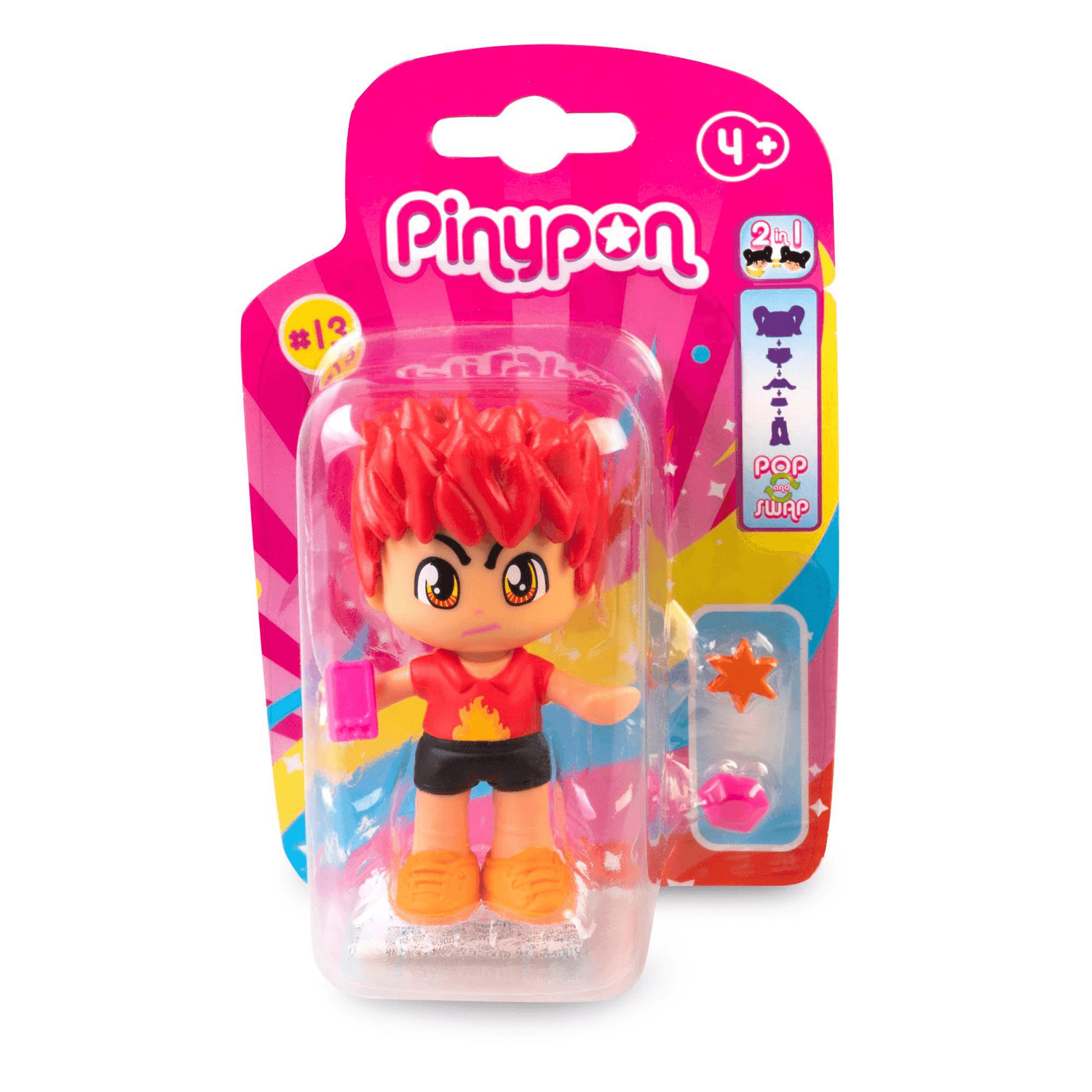 Personaggi pinypon serie 13, personaggio pinypon con accessori; - PINYPON