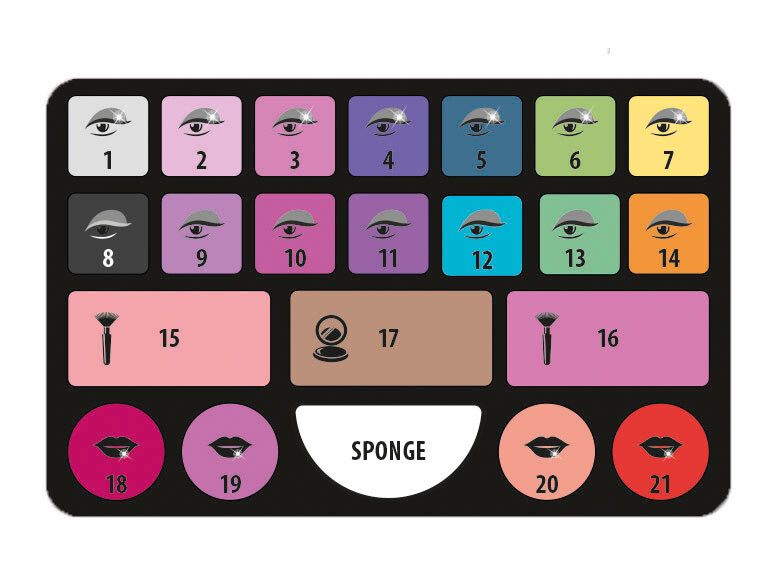 Crazy chic make up studio - CLEMENTONI, CRAZY CHIC