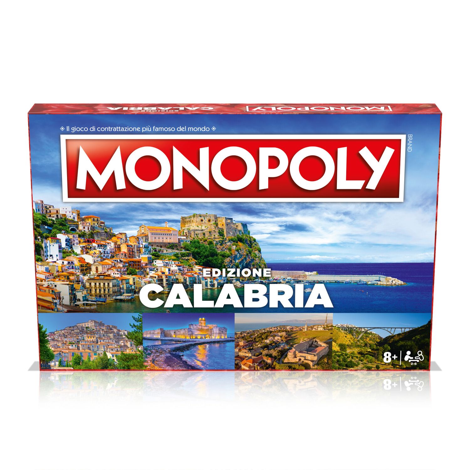 Winning moves - monopoly - i borghi più belli d'italia - calabria - MONOPOLY