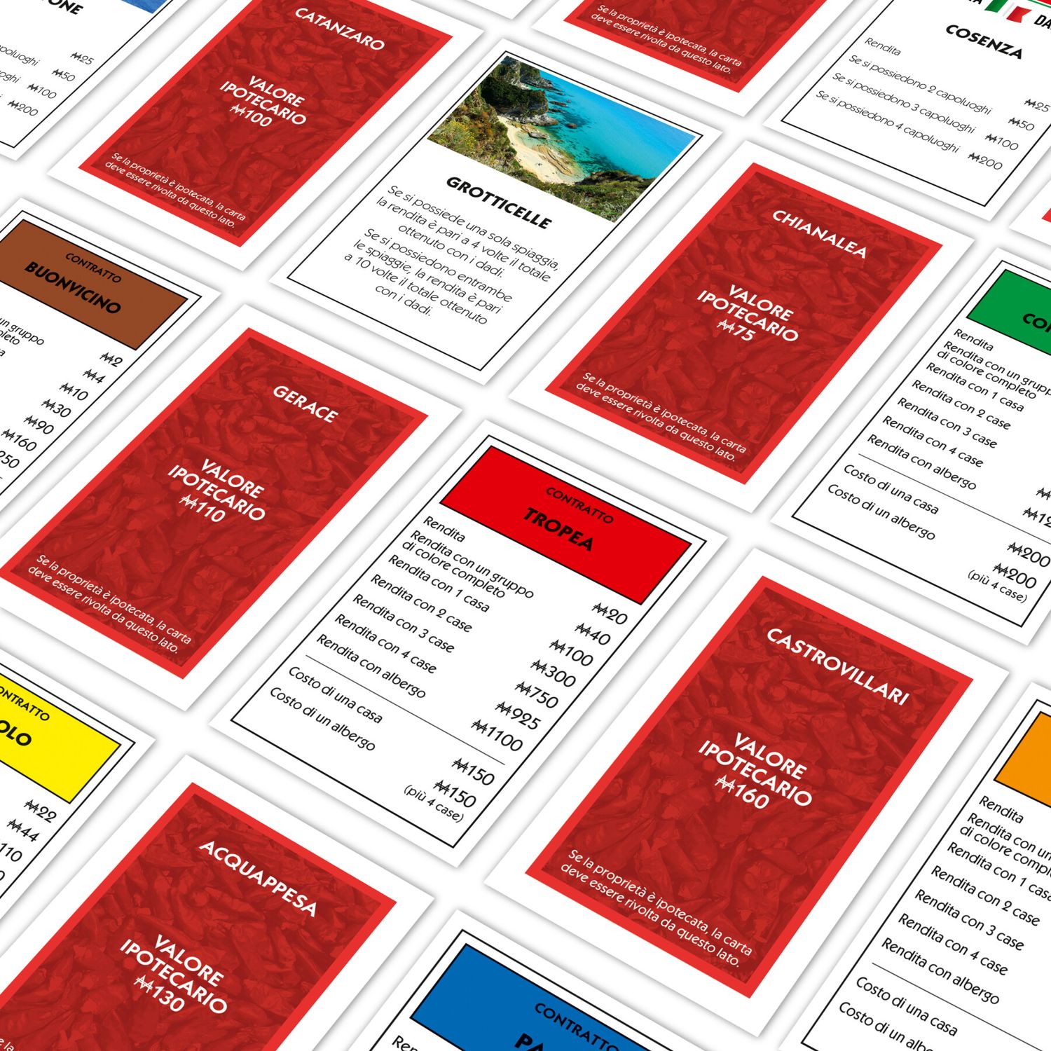 Winning moves - monopoly - i borghi più belli d'italia - calabria - MONOPOLY