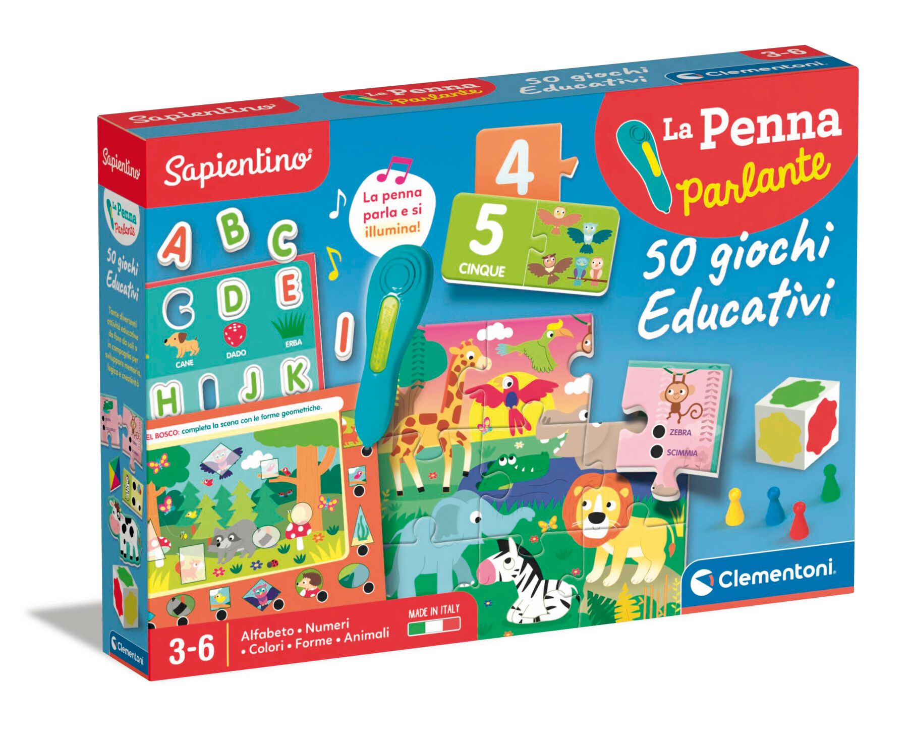 Sapientino - penna interattiva 50 giochi educativi - SAPIENTINO