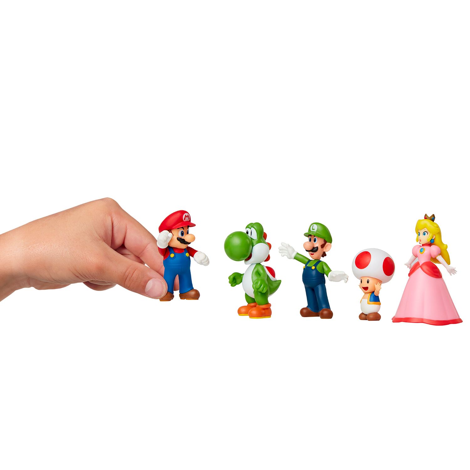 Super mario pack da 5 personaggi articolati estremamente dettagliati - Super Mario