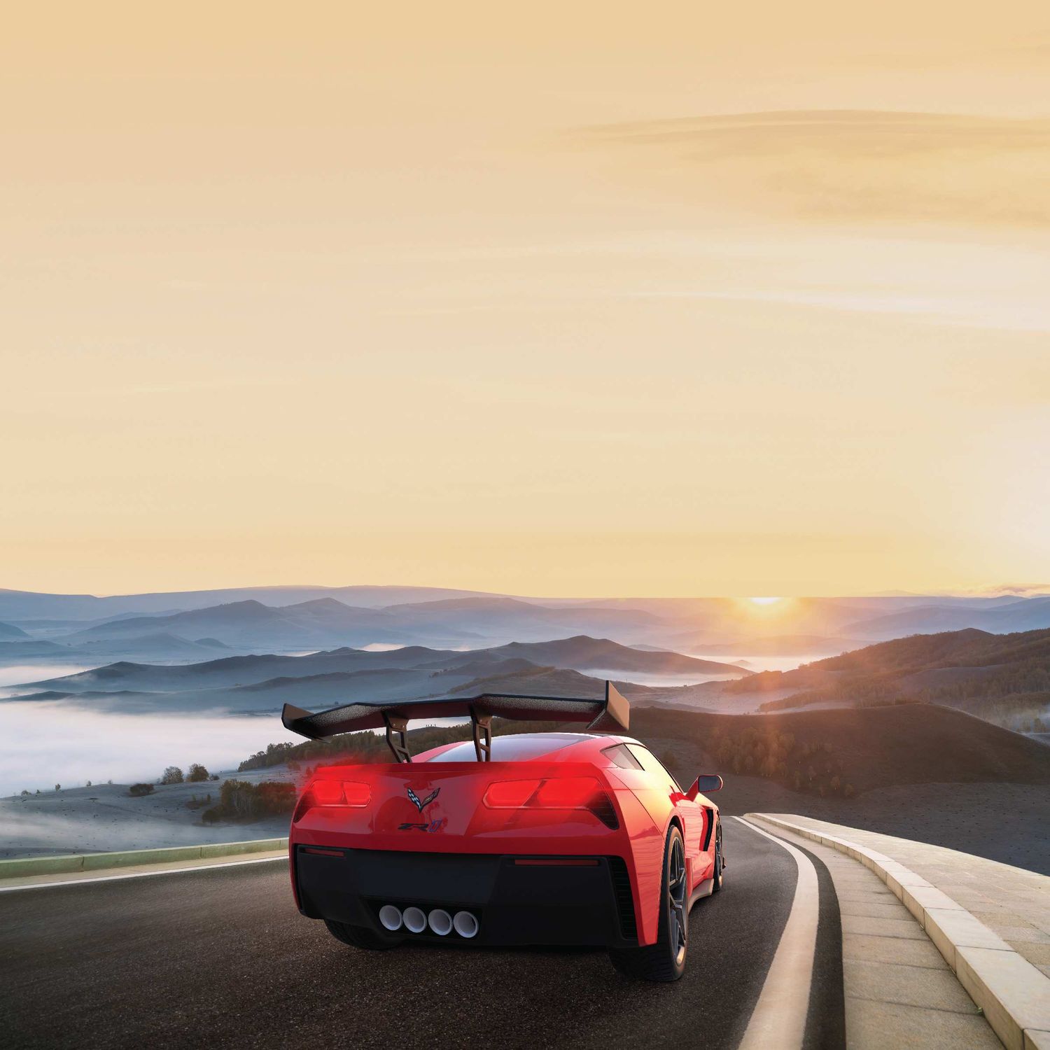 Corvette real drive - Sharper Image