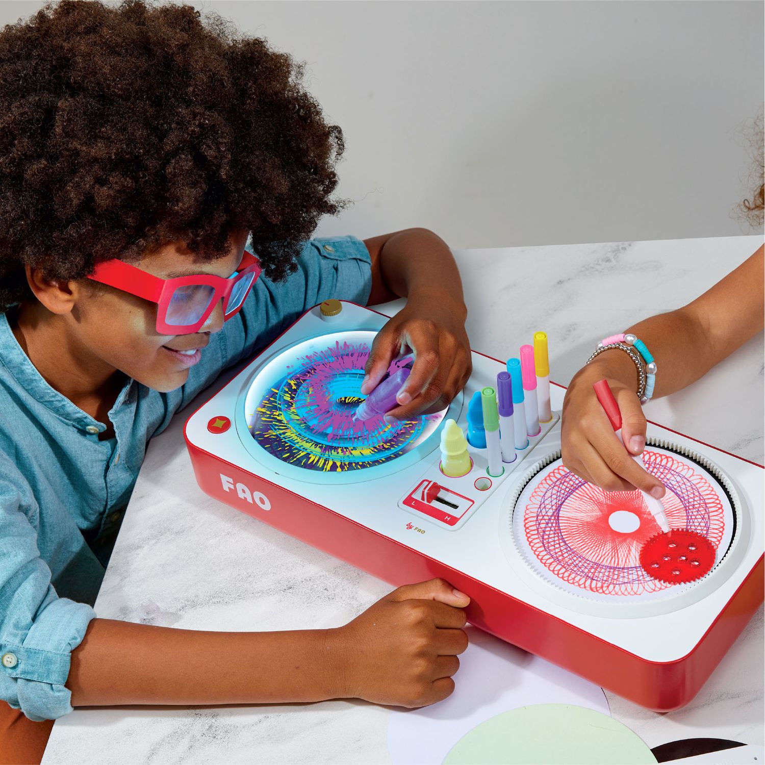Kit creativo 3d spin and twist - FAO Schwarz