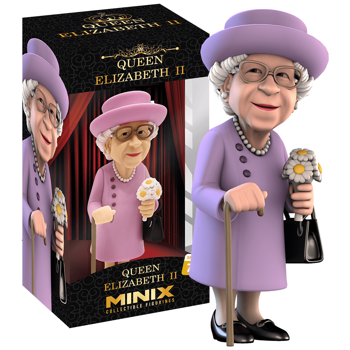 Minix collectible figurines - queen elizabeth ii - MINIX