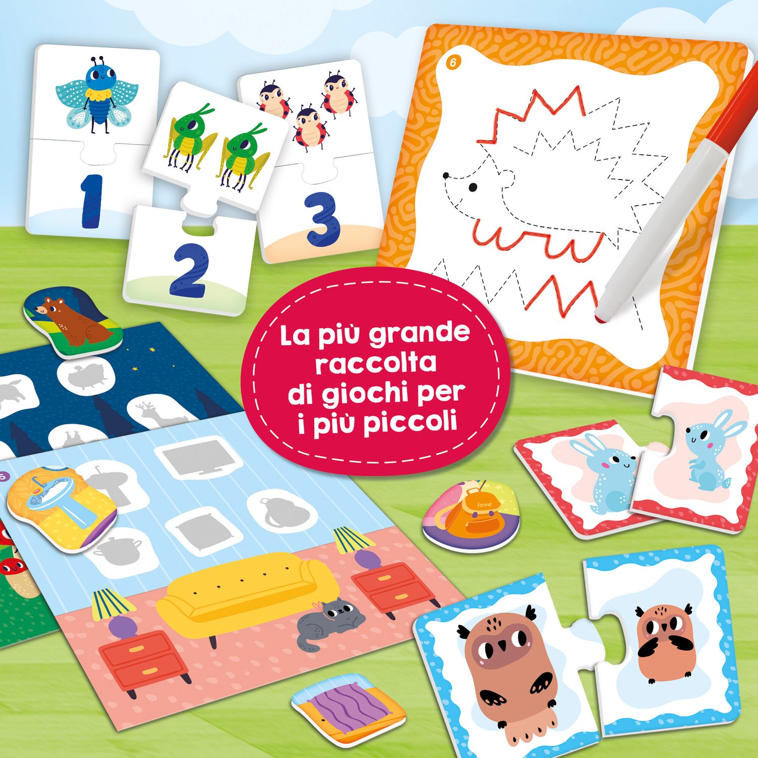 Carotina baby 60 giochi - LISCIANI