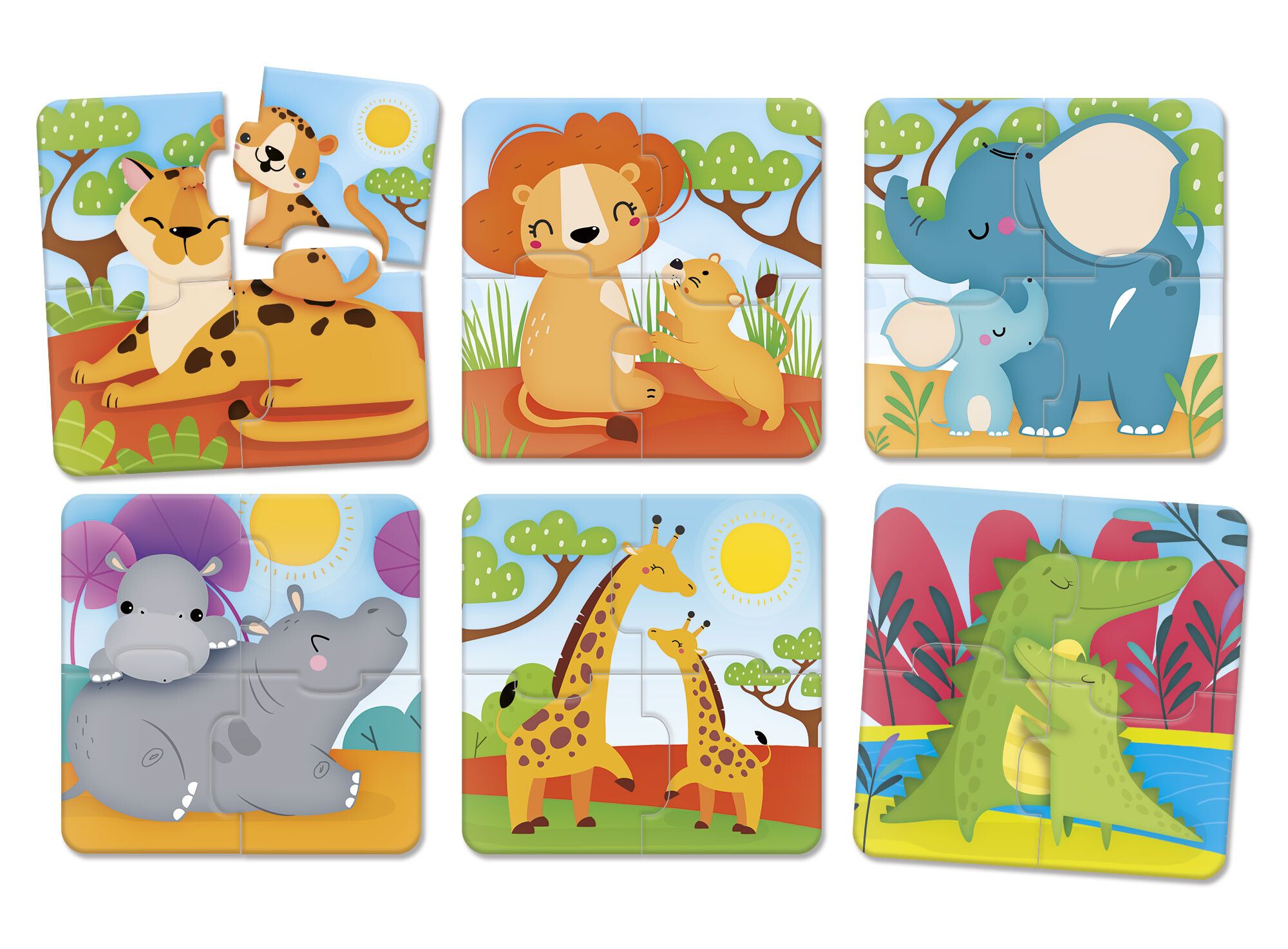 Carotina baby elephant car & puzzle - 