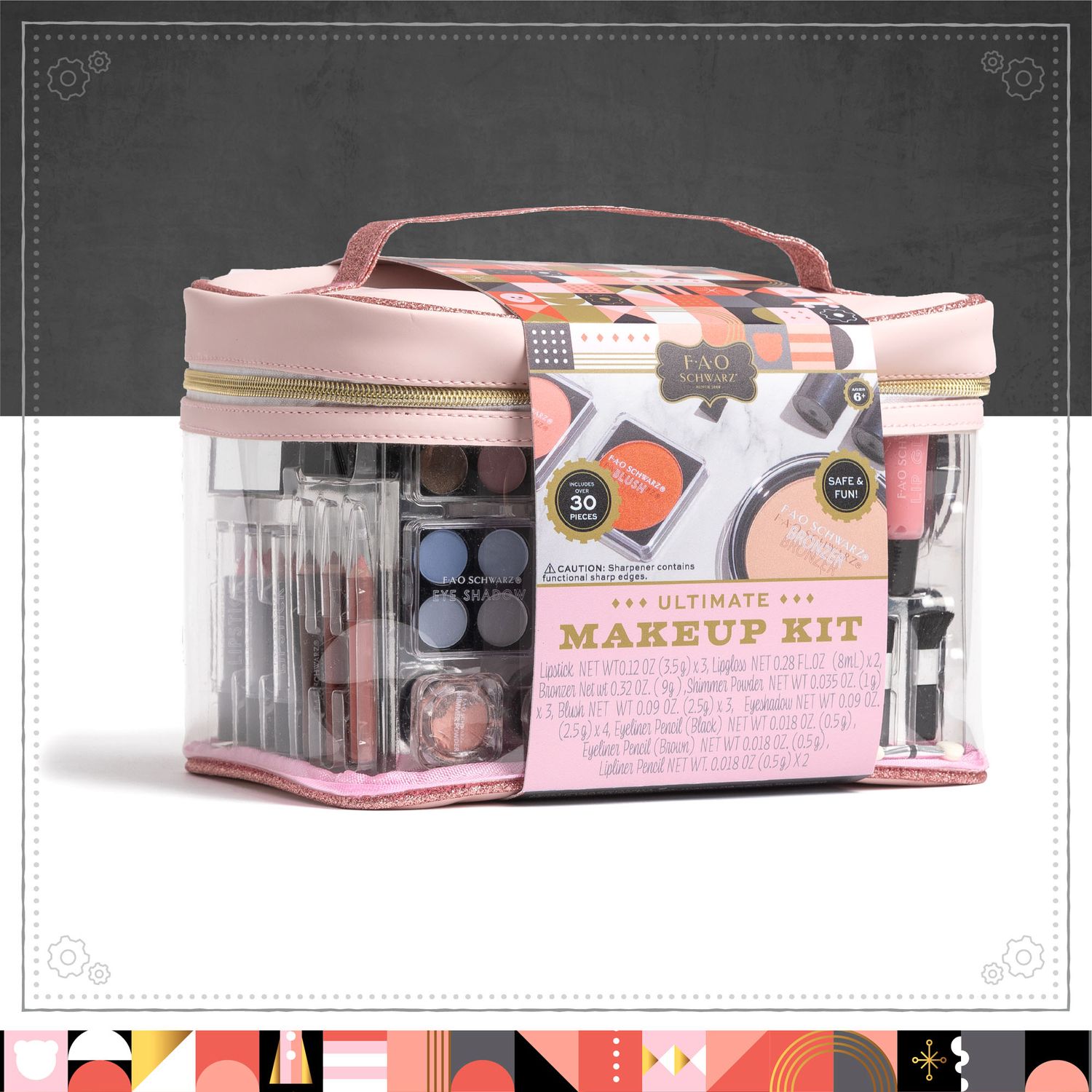 Kit ultimate makeup artist palette - FAO Schwarz