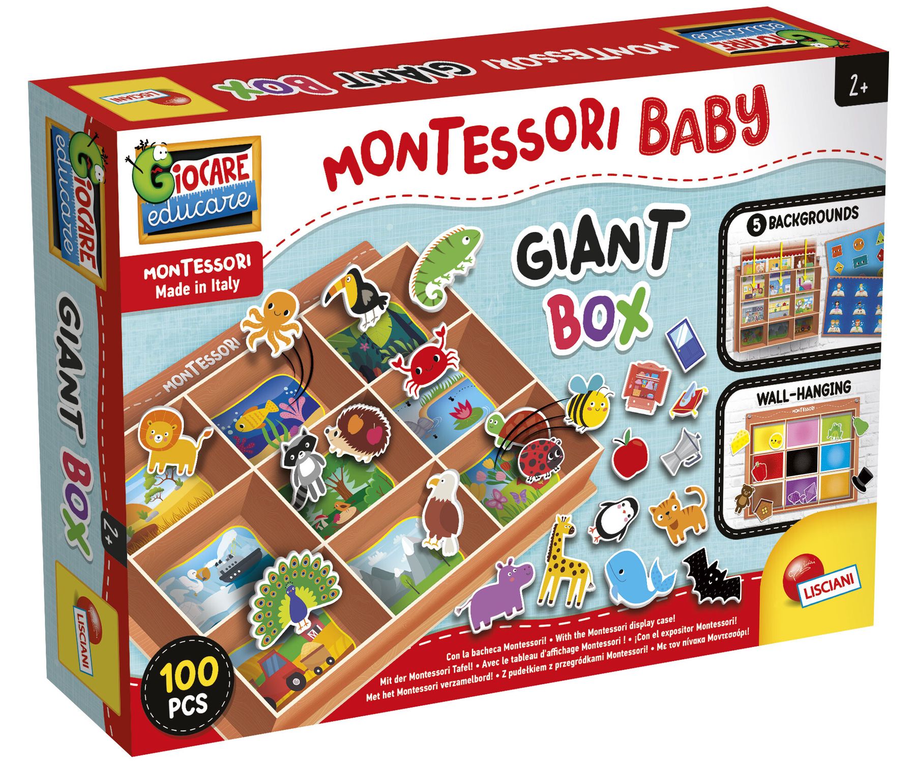 Montessori baby box gigante - LISCIANI