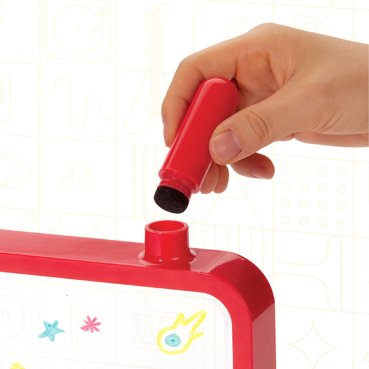 Lavagnetta luminosa glow & go portable - FAO Schwarz