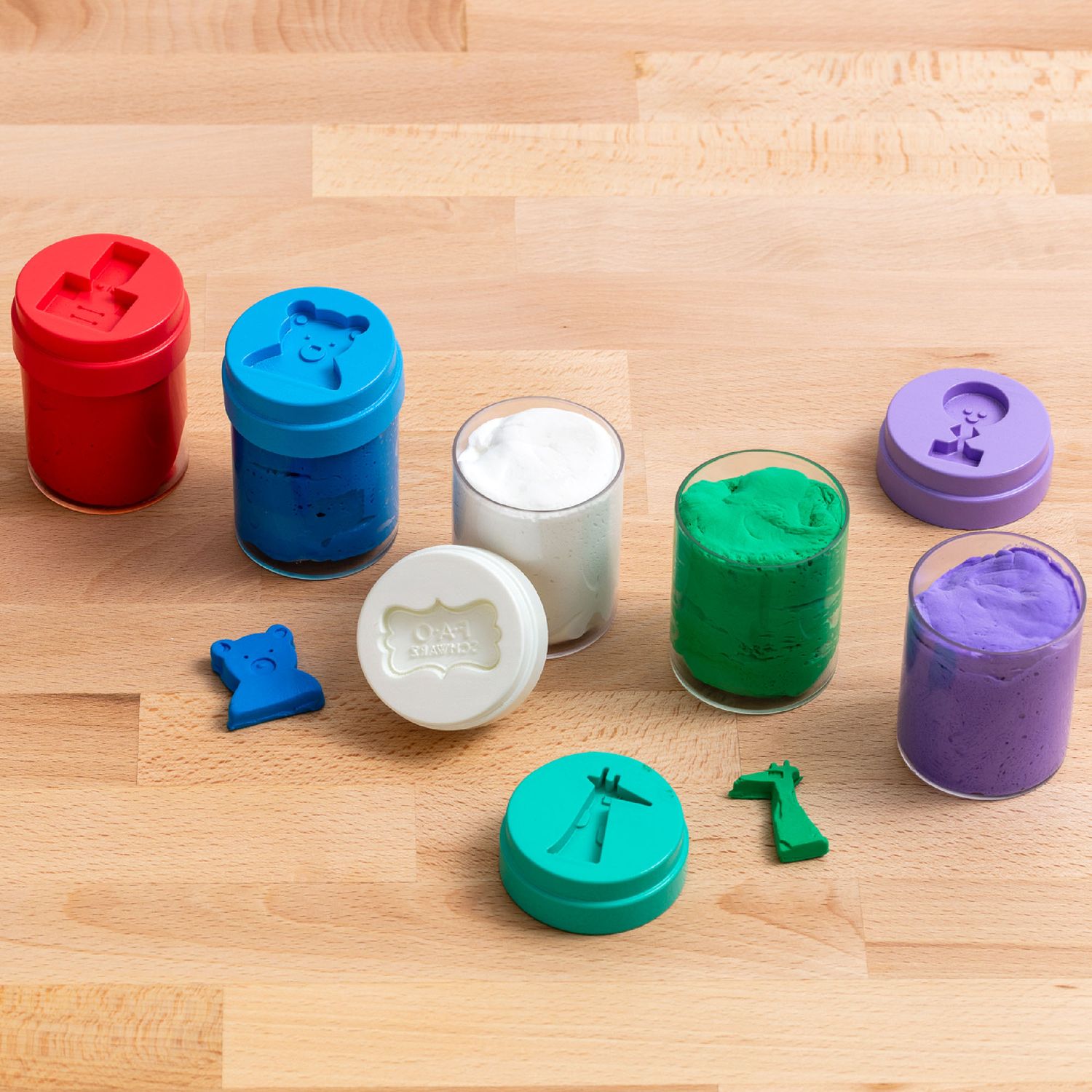 Set da pasticcere per decorare biscotti con argilla - FAO Schwarz