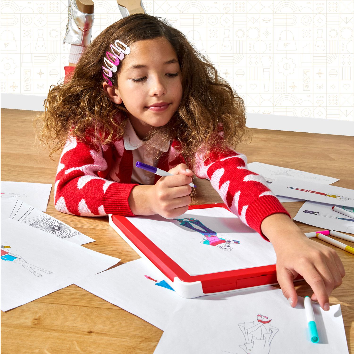 Tavoletta moda da ricalco flawless fashion designer light-up - FAO Schwarz