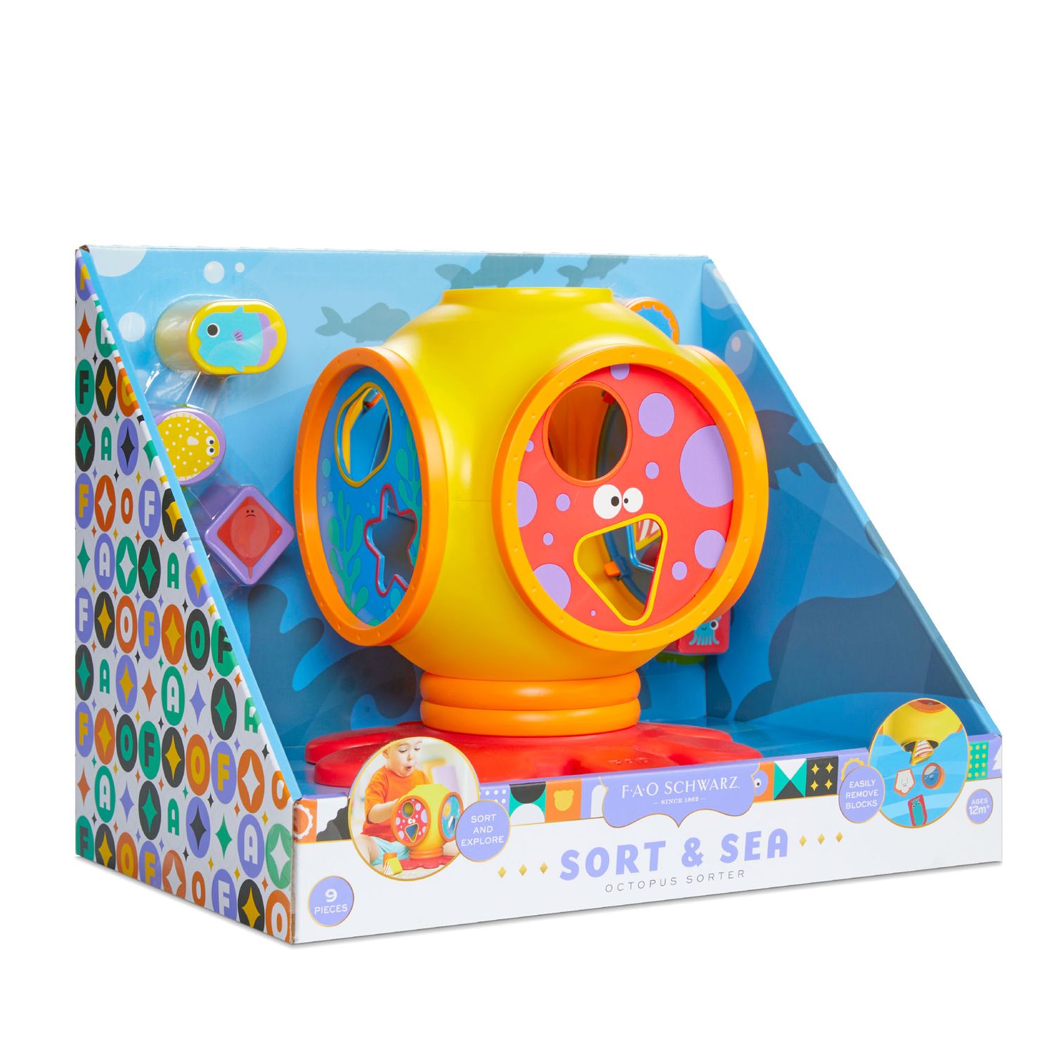 Gioco educativo  sort & sea octopus sorter - FAO Schwarz