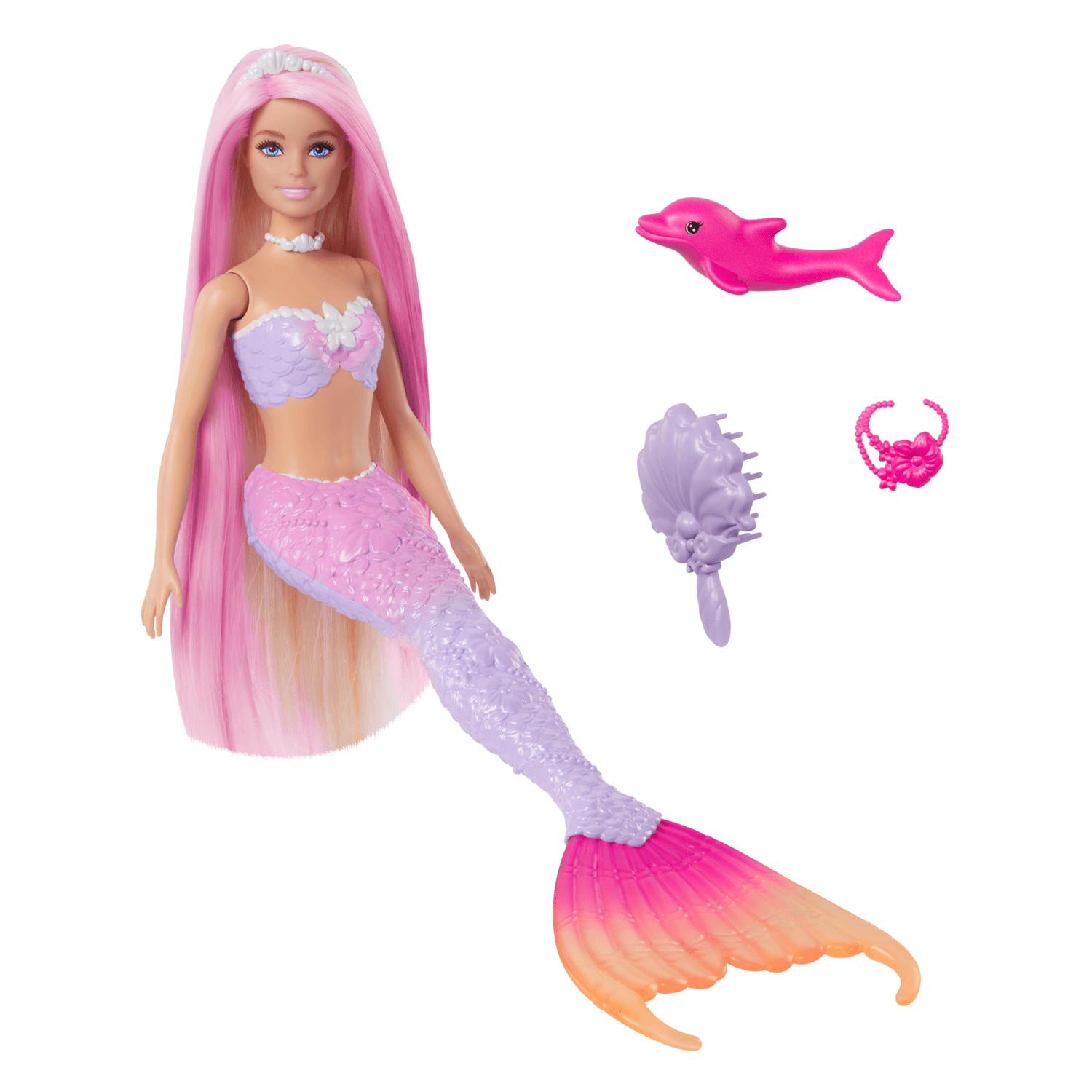 Barbie sirena colori del mare, bambola con effetto cambia colore - Barbie