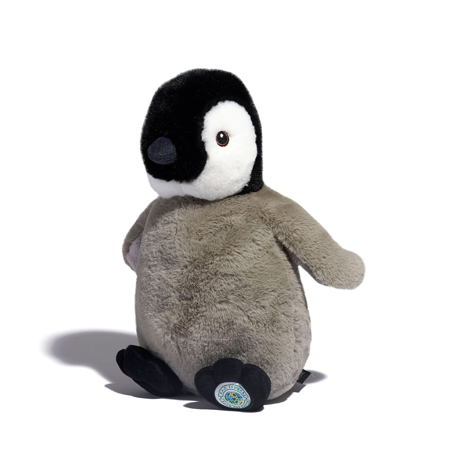 Pinguino di peluche planet love 100% da plastica riciclata, 25 cm - FAO Schwarz