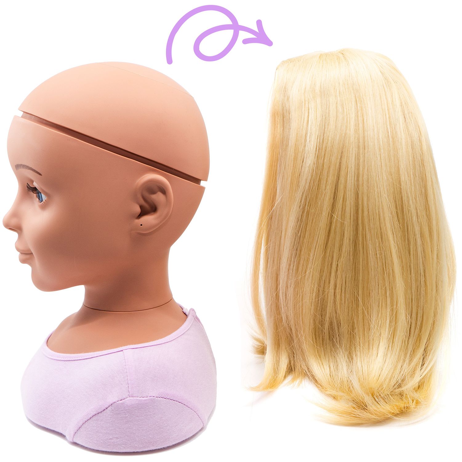 Parrucca i'm a stylist blonde - 