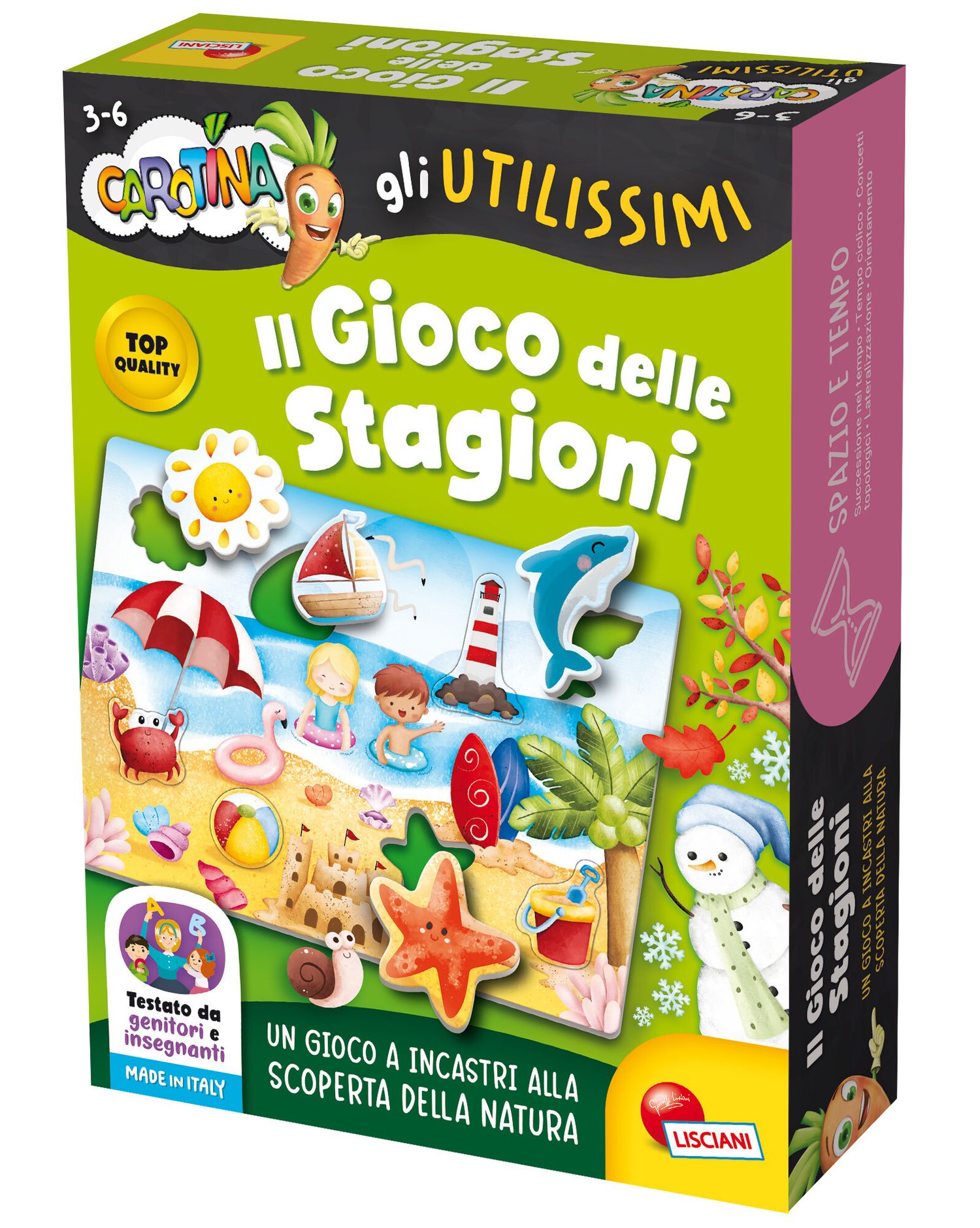Carotina gli utilissimi il gioco delle stagioni                                                                                                                                     . - LISCIANI