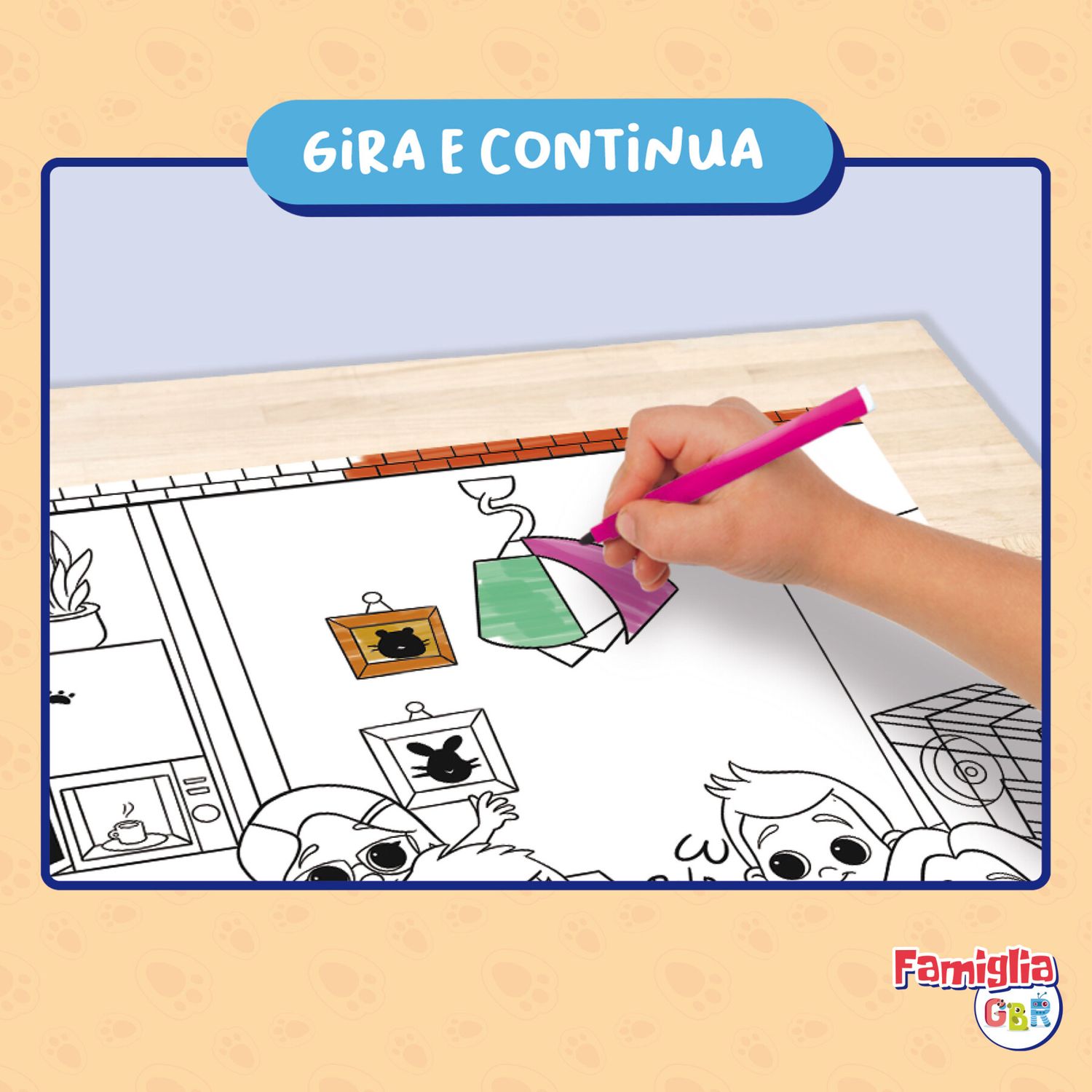 Il puzzle misterioso della famiglia gbr - gli scherzi dei cuccioli - 