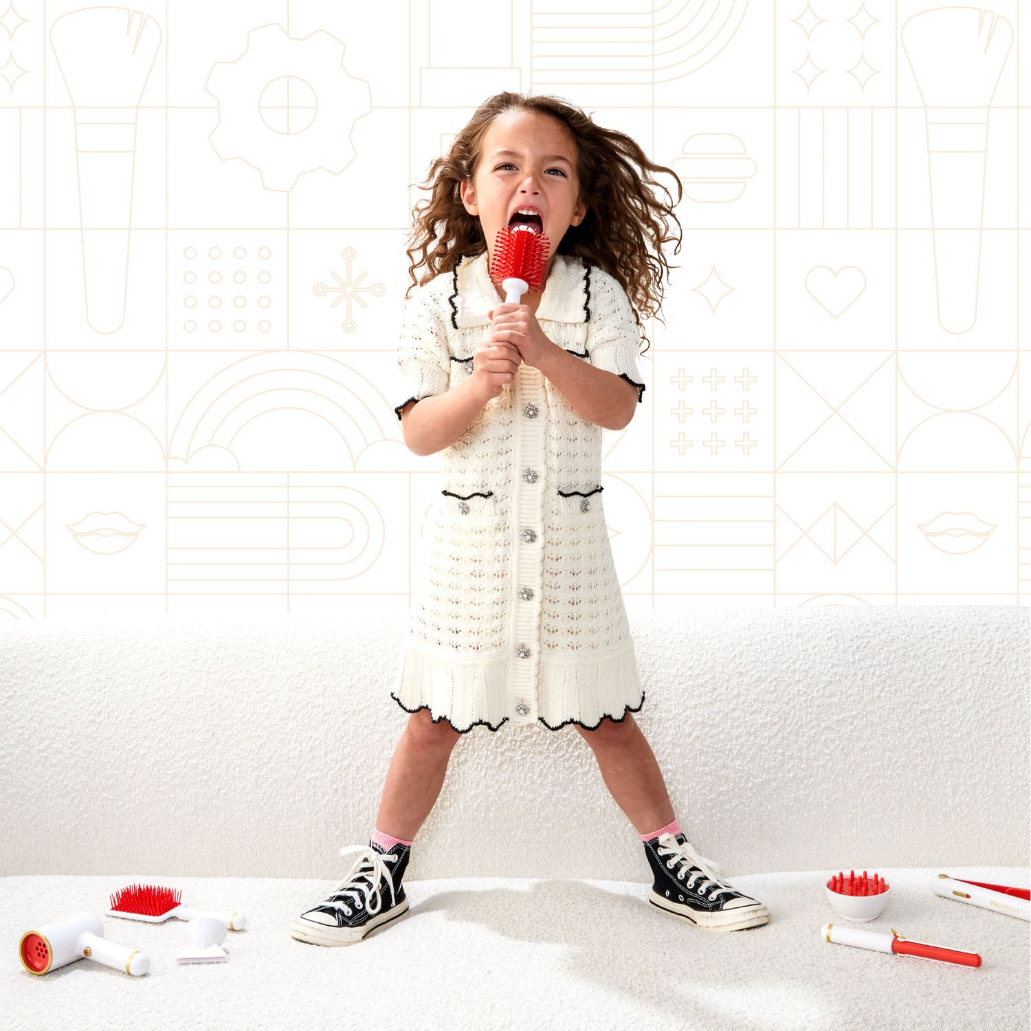 Kit hair stylist pampered play hair pro - FAO Schwarz