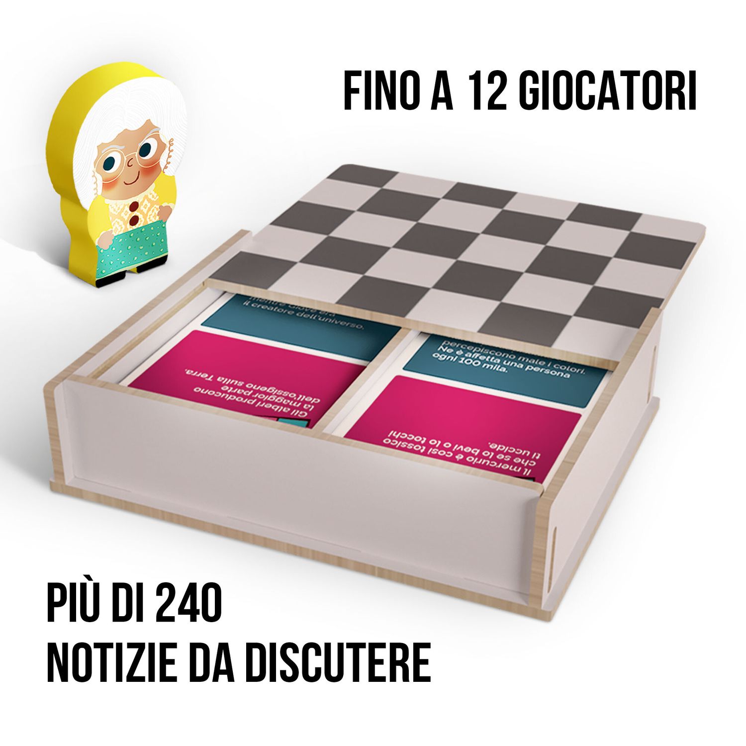 Non ti fidare - il party game delle fake news -made in italy - LUDIC