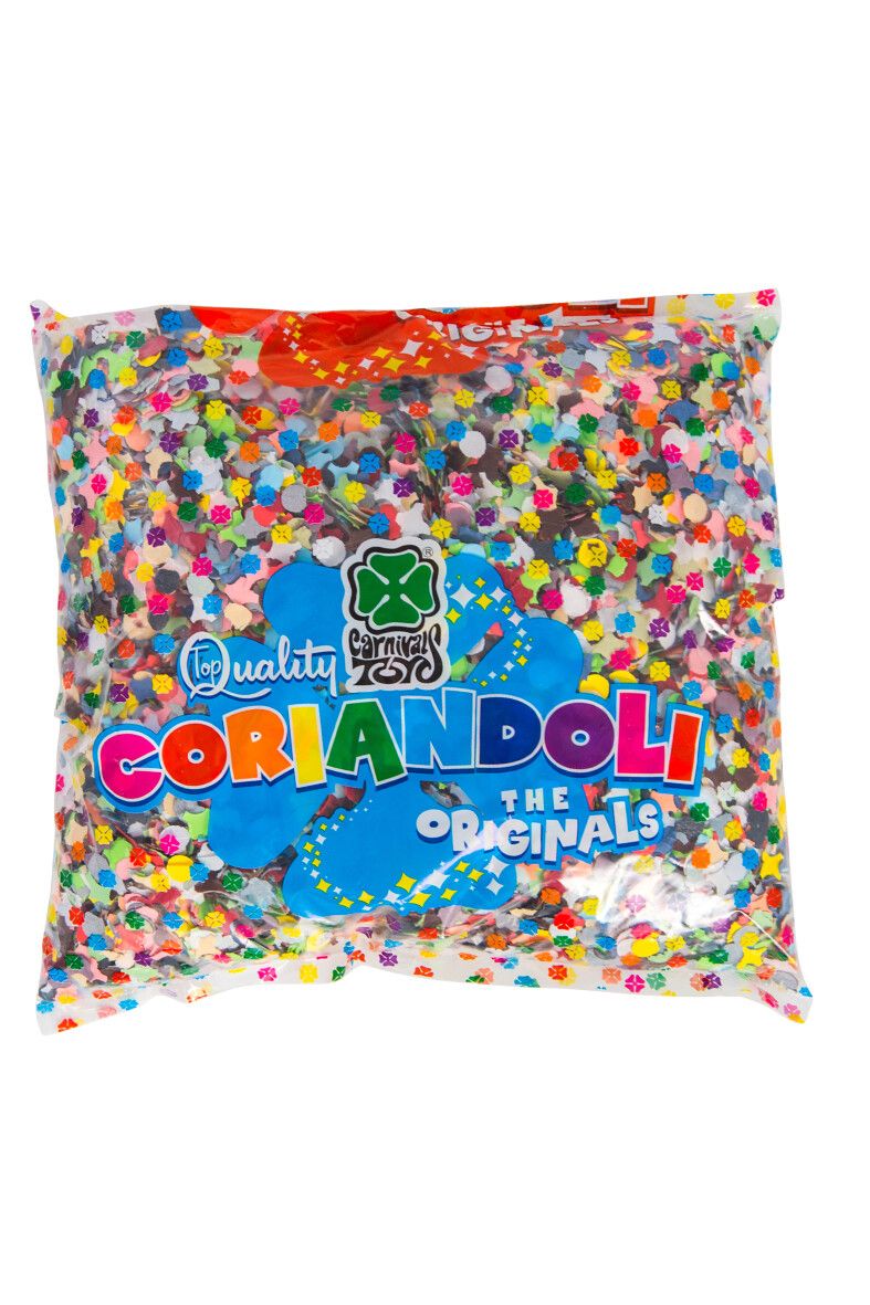 Coriandolone confezione gr. 250 in carta certificata - 