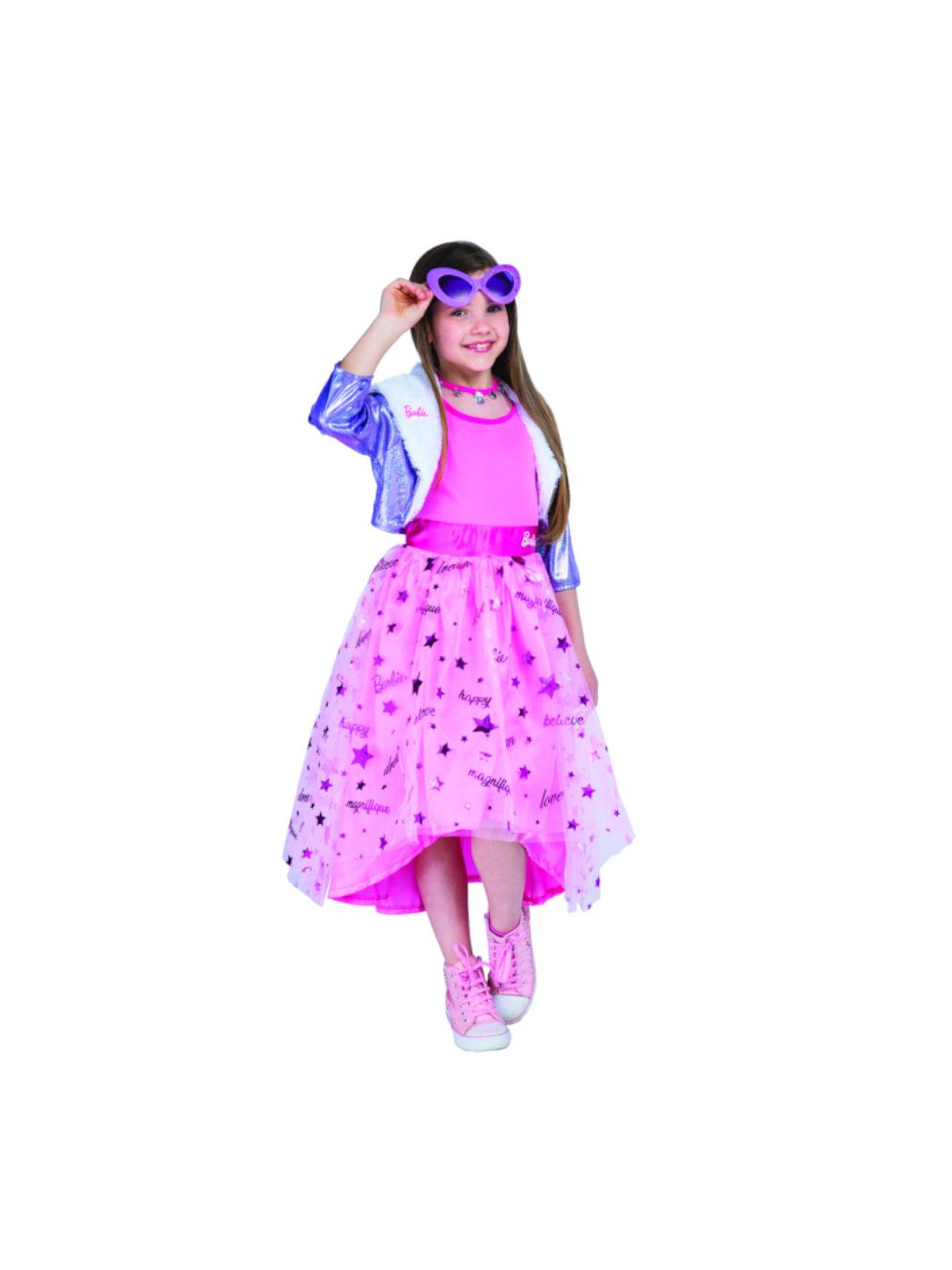 Costume completo originale di barbie diva princess disponibile in diverse taglie - Barbie