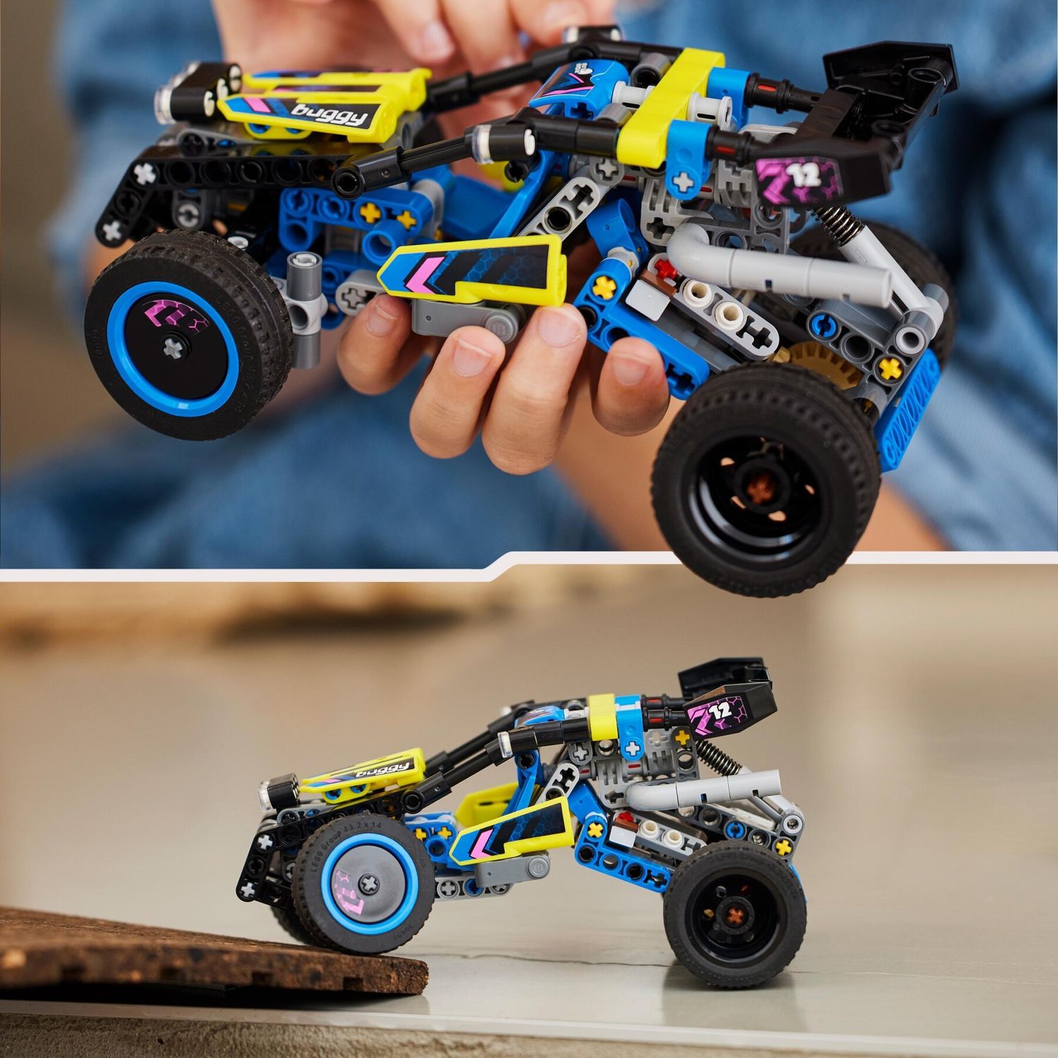 Lego technic 42164 buggy da corsa, macchina giocattolo per bambini da 8 anni in su, regalo amanti modellini di auto da gara - LEGO TECHNIC, Lego