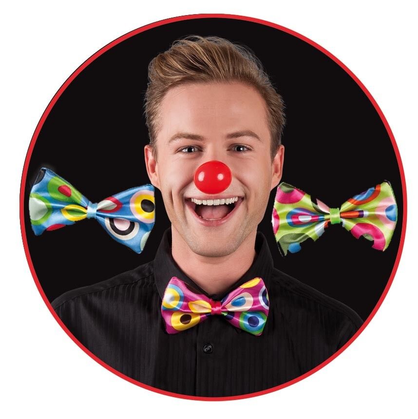 Bellissimo e divertentissimo papillon da pagliaccio - 