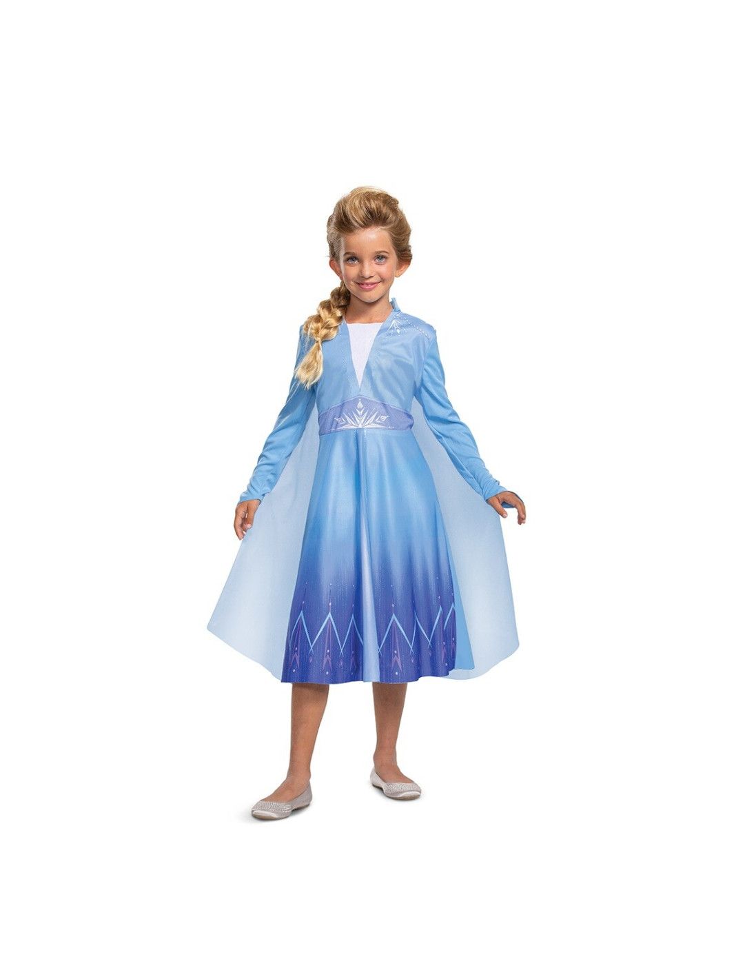Costume travestimento azzurro originale elsa di frozen disponibile in diverse taglie - DISNEY PRINCESS, Frozen