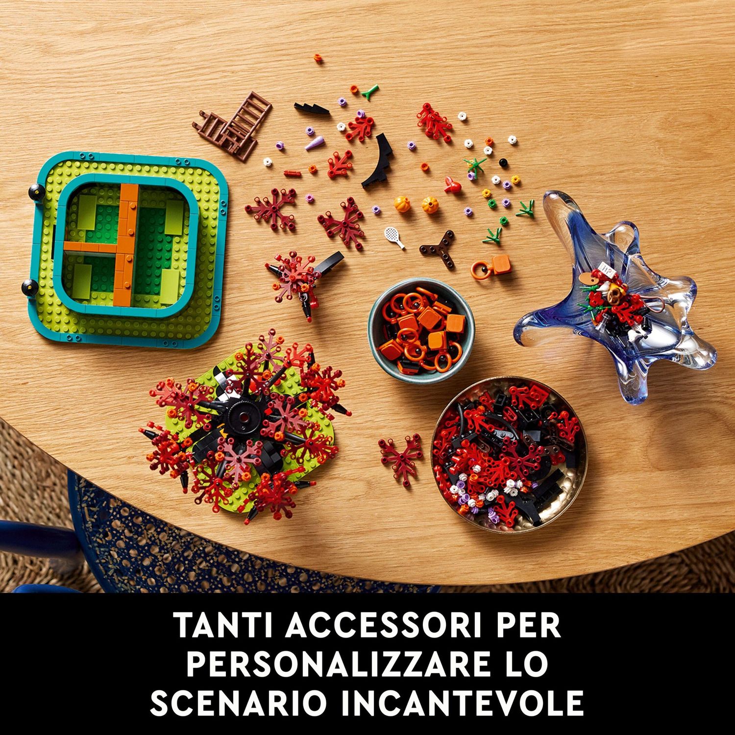 Lego ideas 21346 albero genealogico, idea regalo, hobby creativo con le costruzioni per adulti, decorazione per casa e ufficio - LEGO IDEAS, Lego